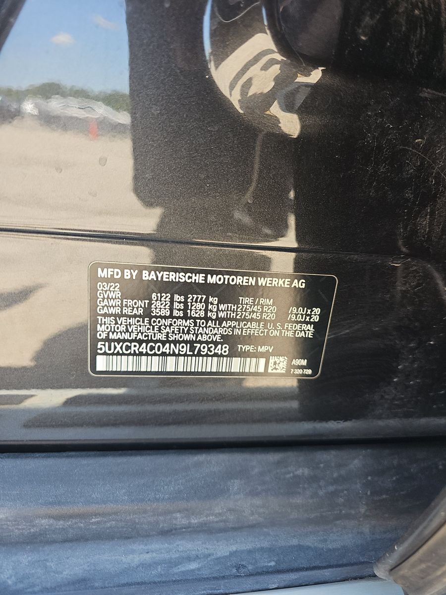 2022 BMW X5 sDrive40i RWD