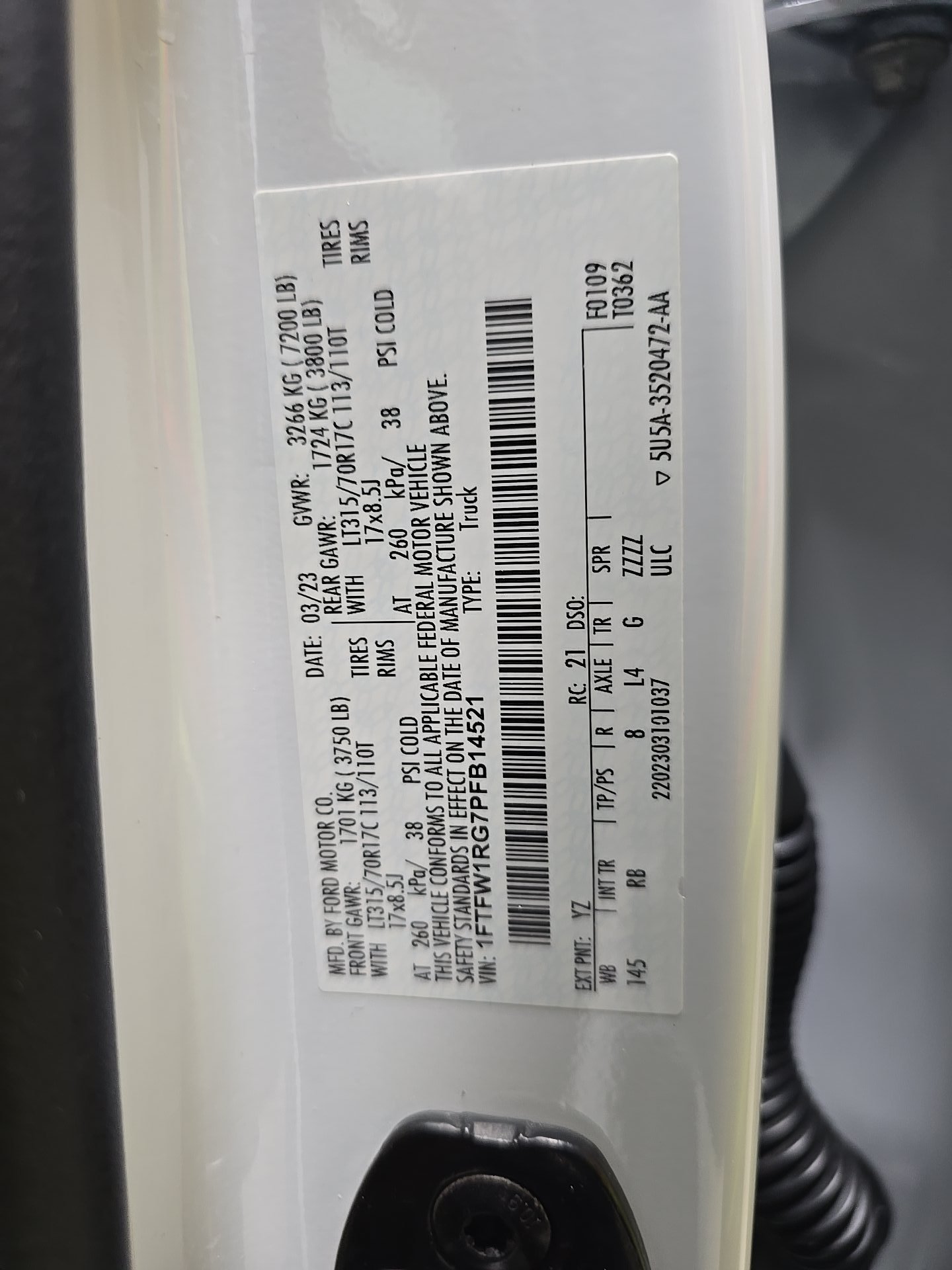 2023 Ford F-150 Raptor AWD