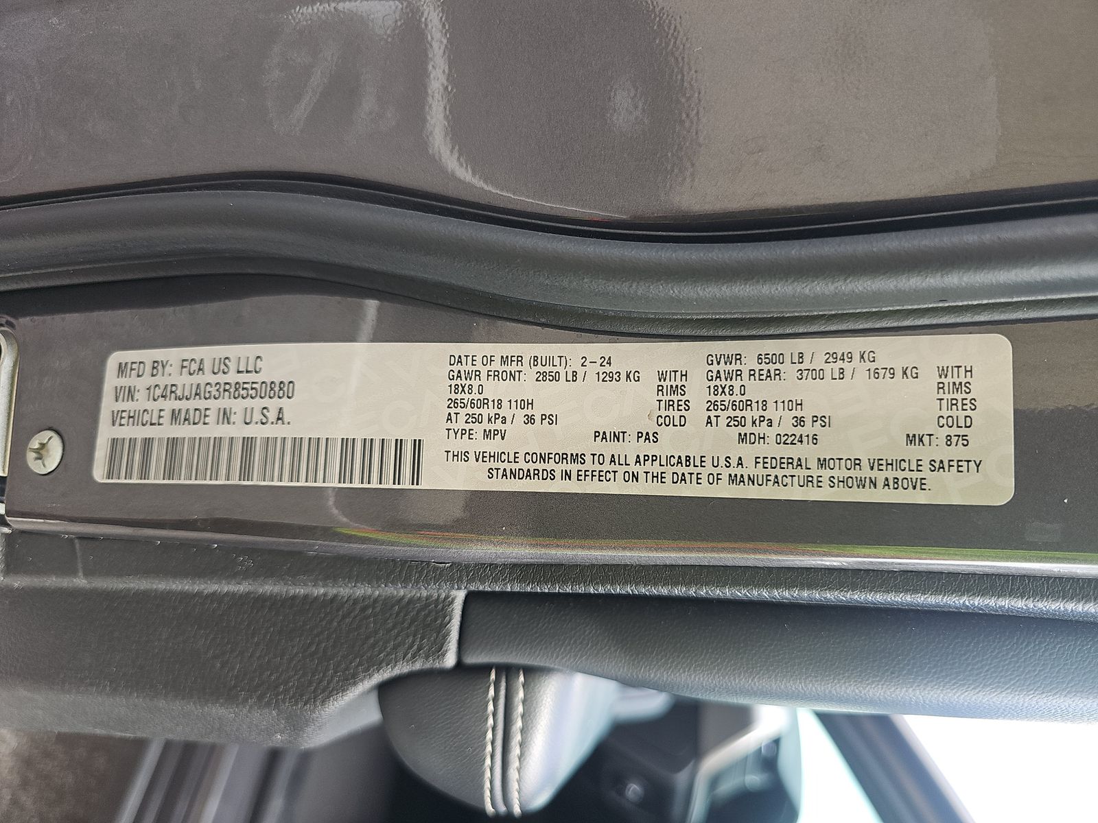 2024 Jeep Grand Cherokee L Laredo RWD