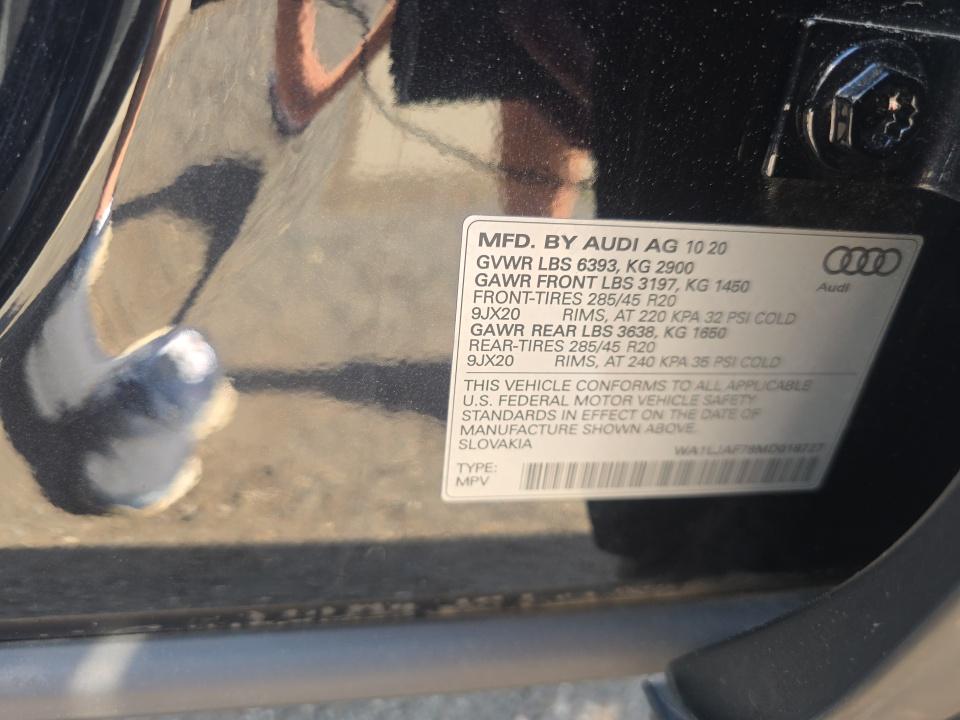 2021 Audi Q7 2.0T Premium Plus AWD