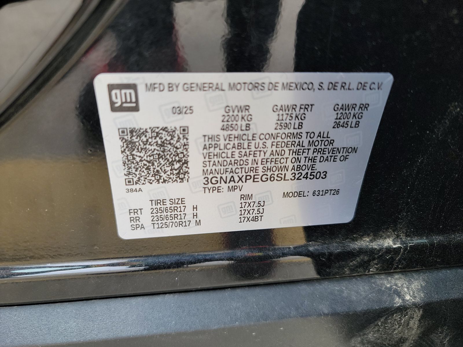 2025 Chevrolet Equinox LT AWD