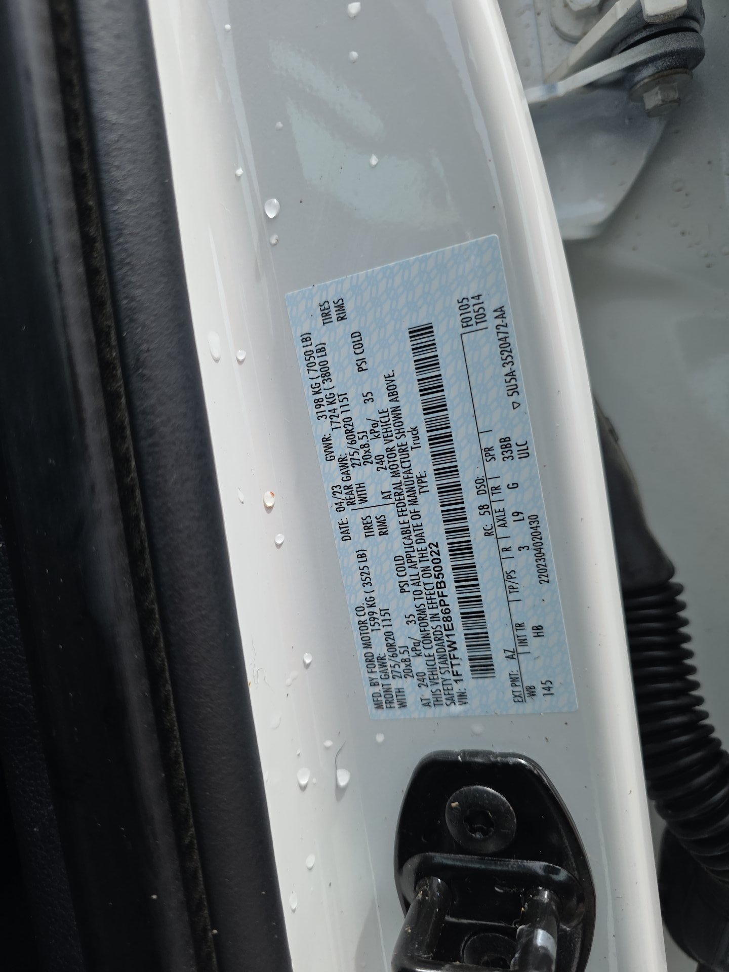 2023 Ford F-150 Lariat AWD