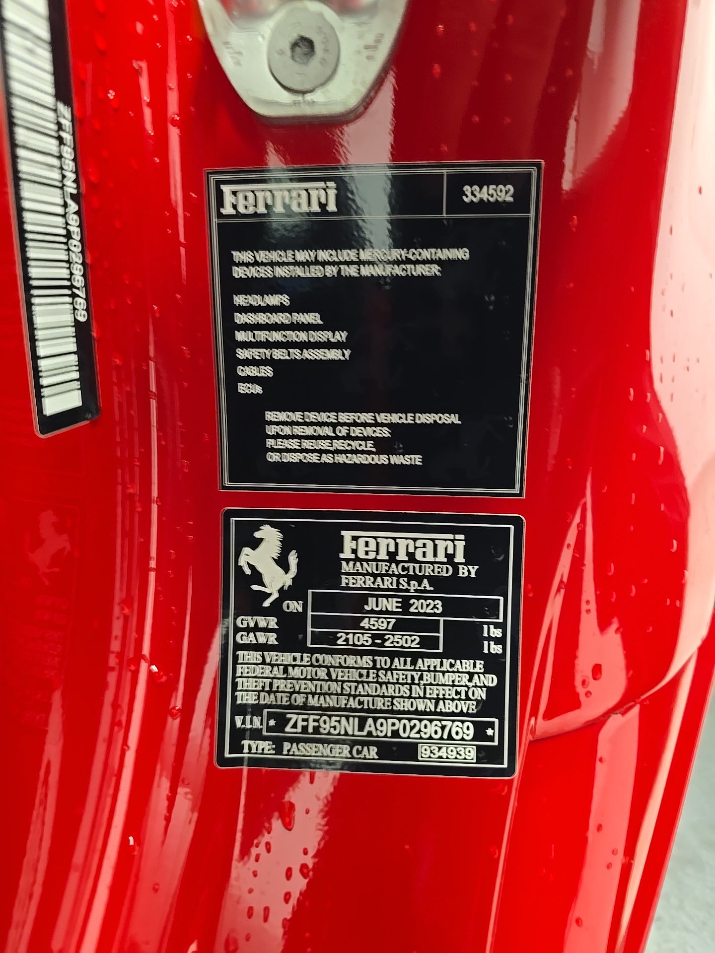 2023 Ferrari SF90 Stradale Base AWD