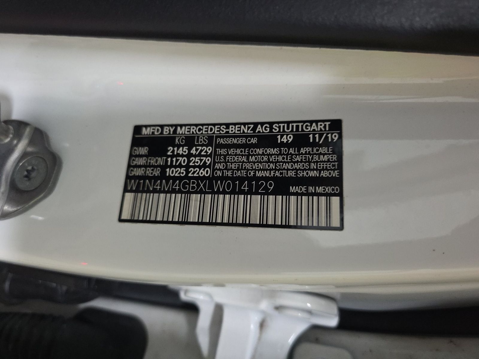 2020 Mercedes-Benz GLB GLB 250 FWD