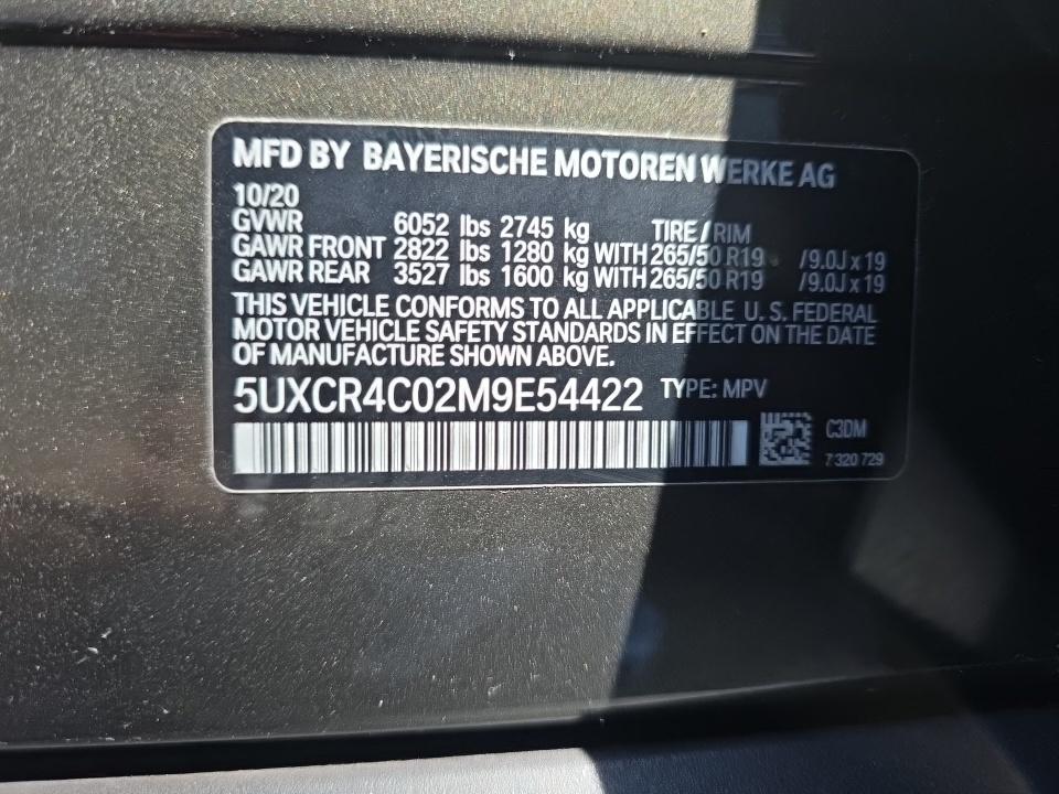 2021 BMW X5 sDrive40i RWD
