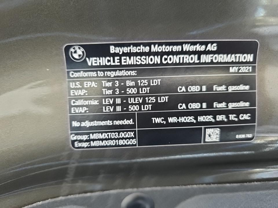 2021 BMW X5 sDrive40i RWD