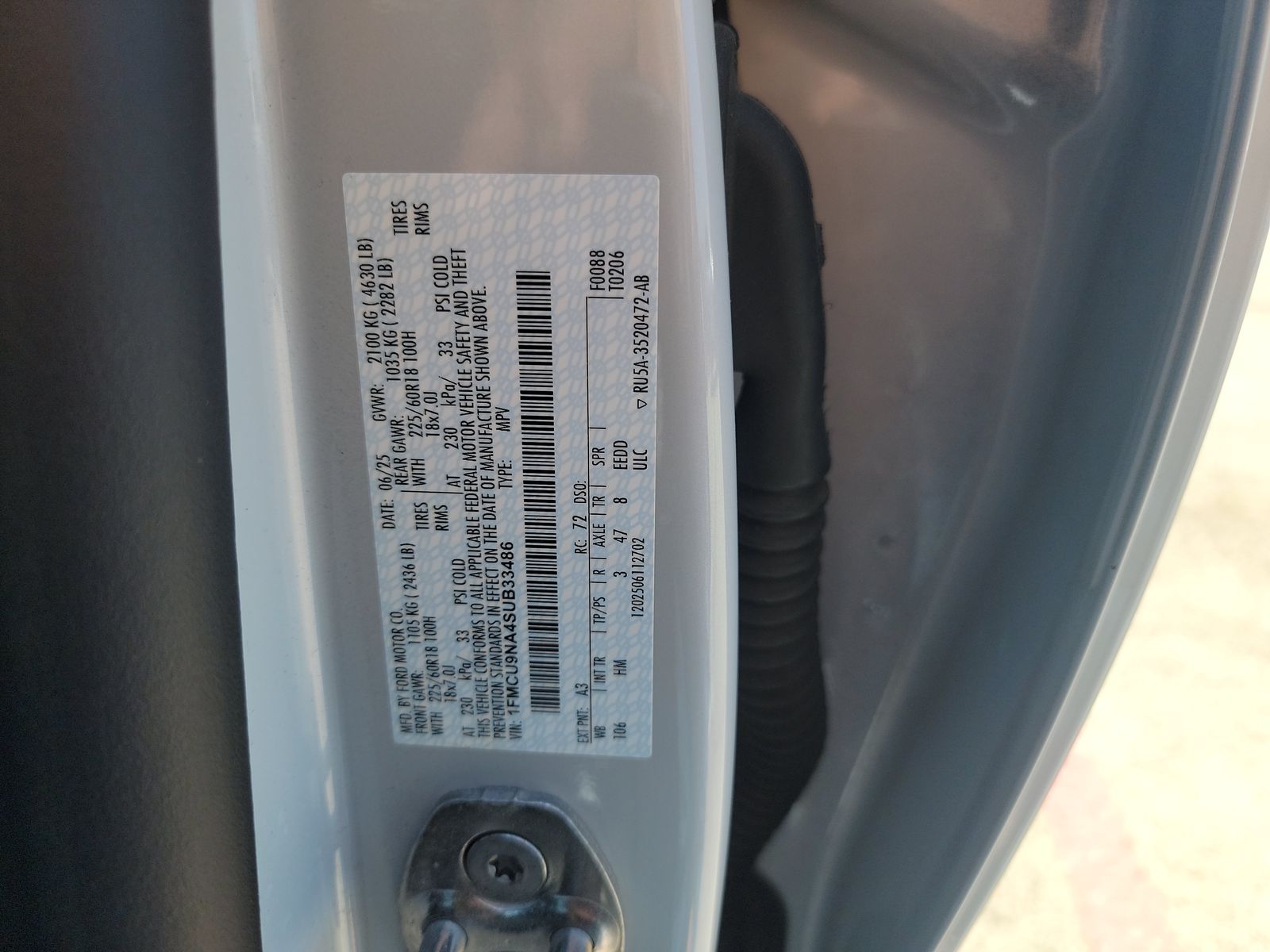 2025 Ford Escape ST-Line Select AWD