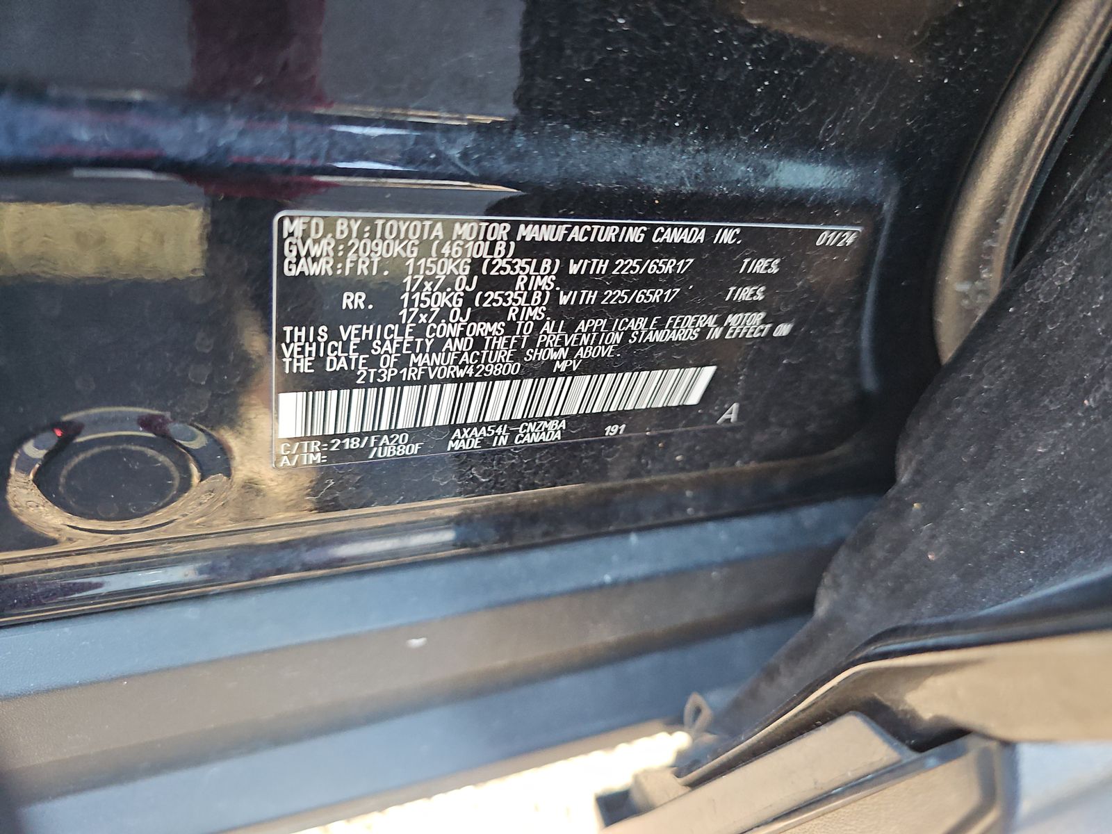 2024 Toyota RAV4 XLE AWD