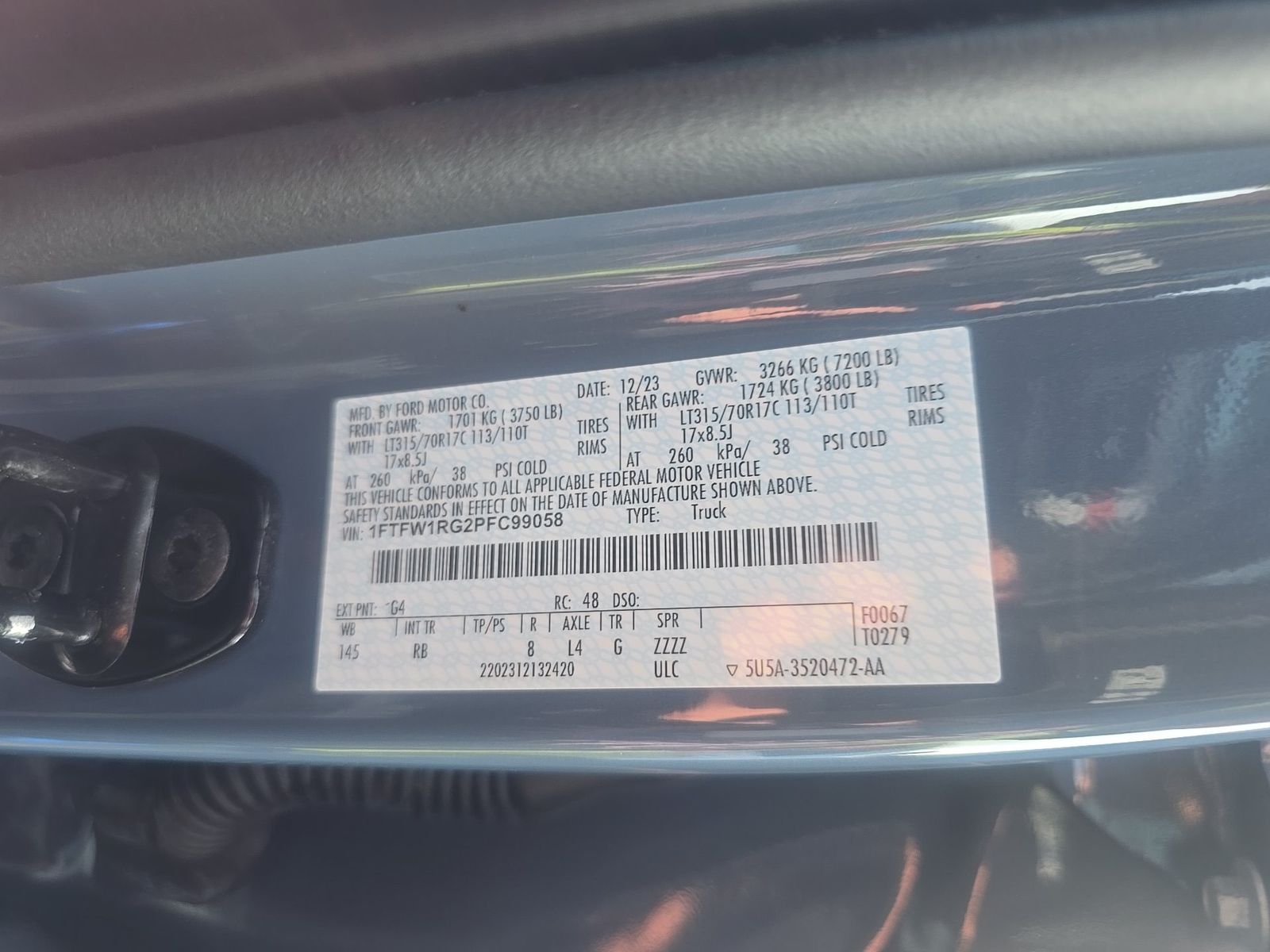 2023 Ford F-150 Raptor AWD
