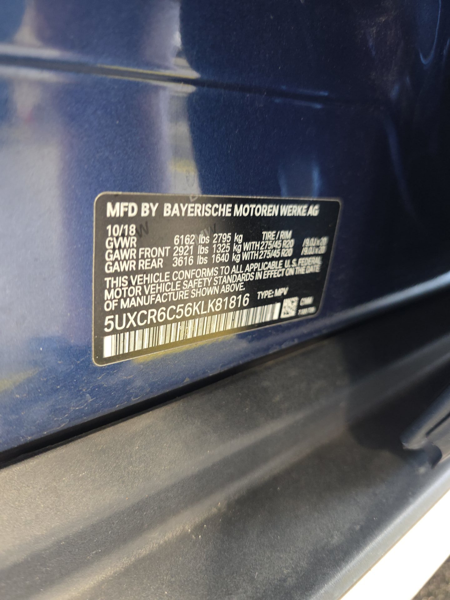 2019 BMW X5 xDrive40i AWD