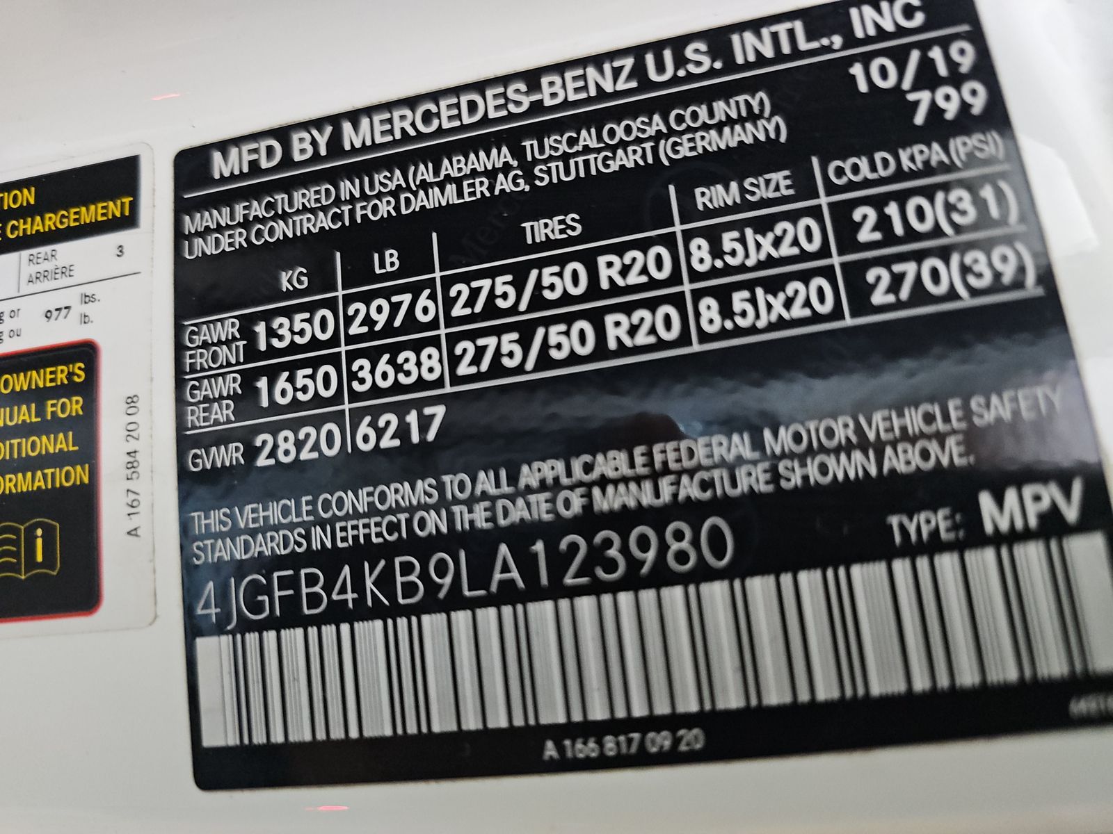 2020 Mercedes-Benz GLE GLE 350 AWD