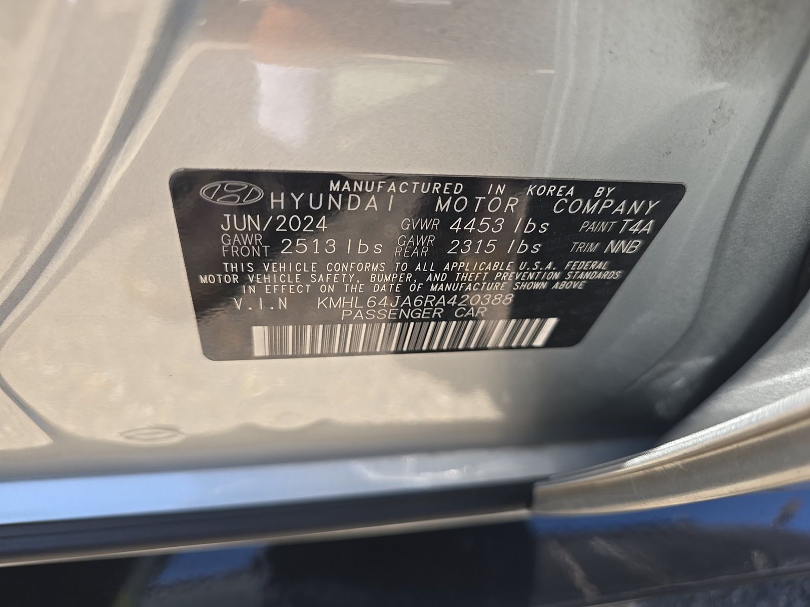 2024 Hyundai Sonata SEL FWD