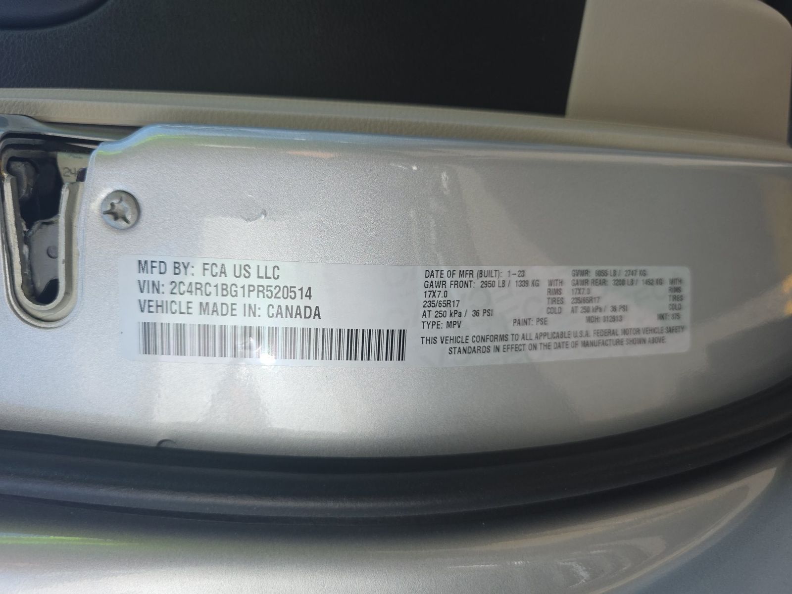 2023 Chrysler Pacifica Touring L FWD