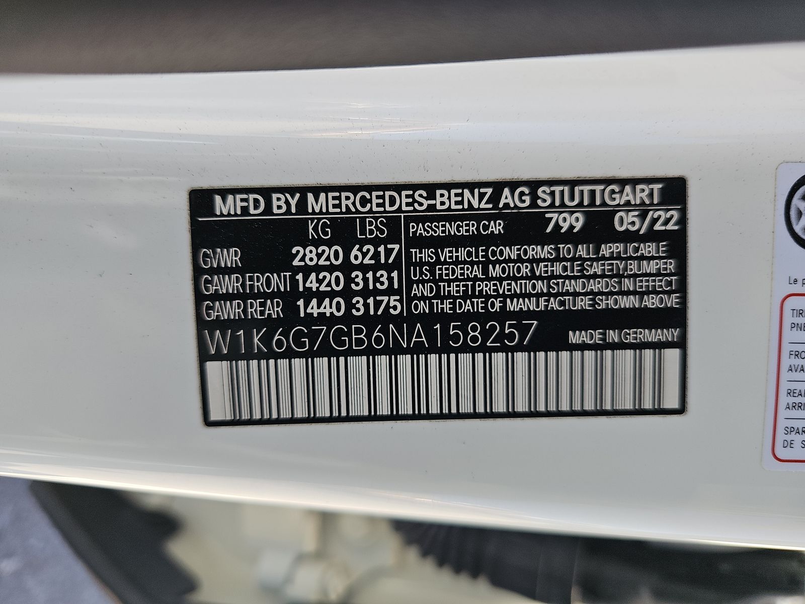 2022 Mercedes-Benz S-Class S 580 AWD