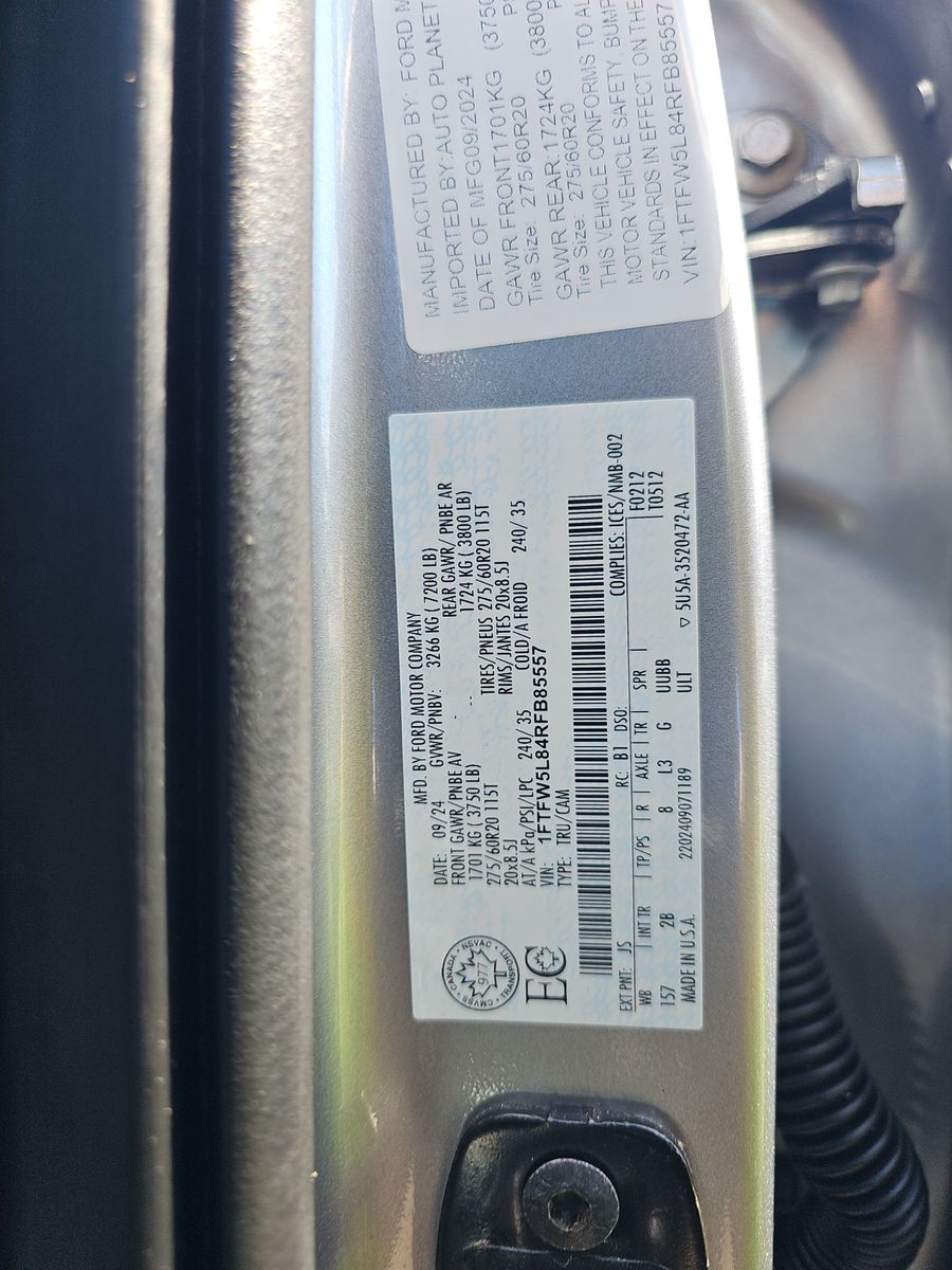 2024 Ford F-150 Lariat AWD