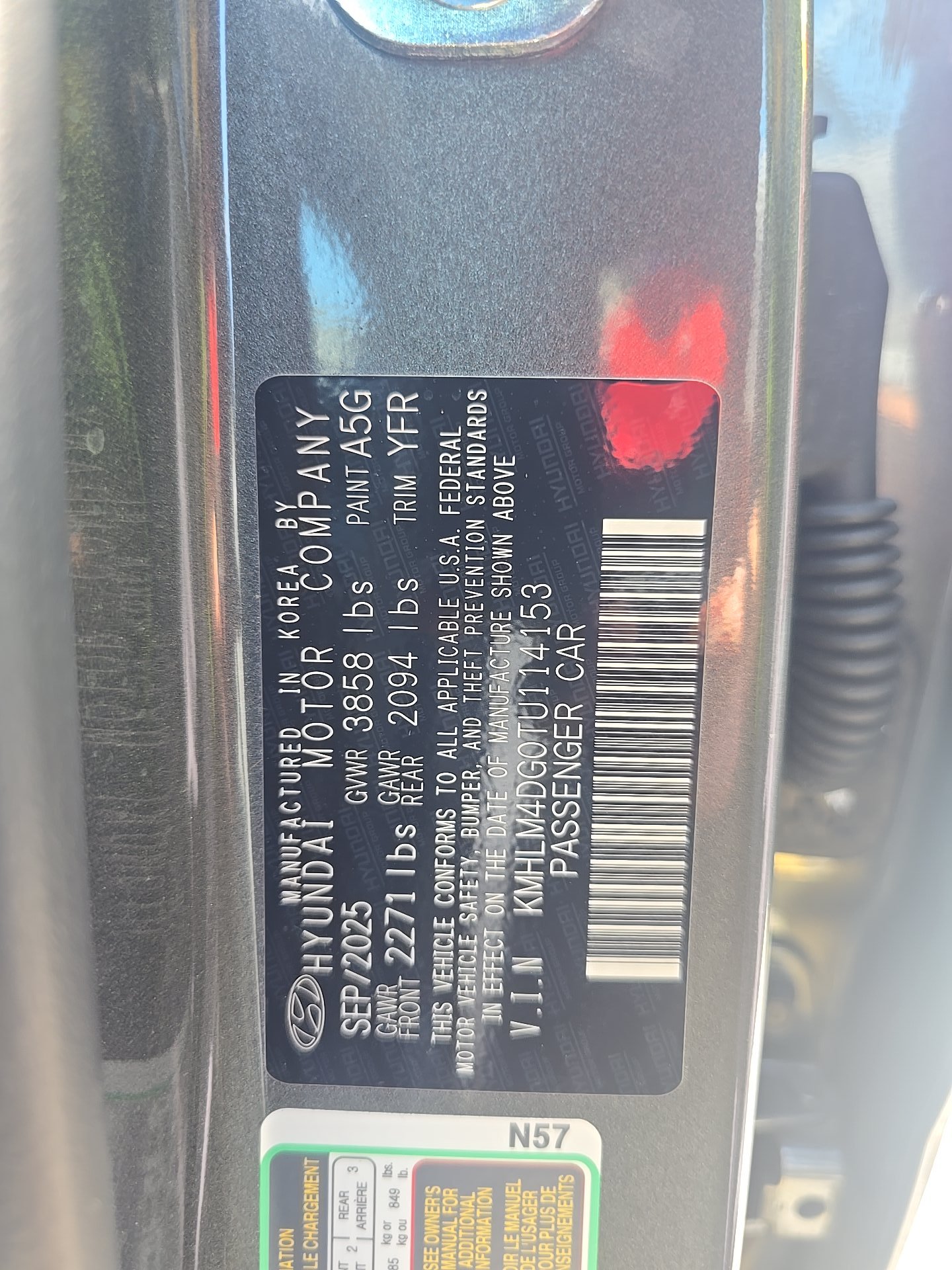 2026 Hyundai Elantra SEL Sport FWD
