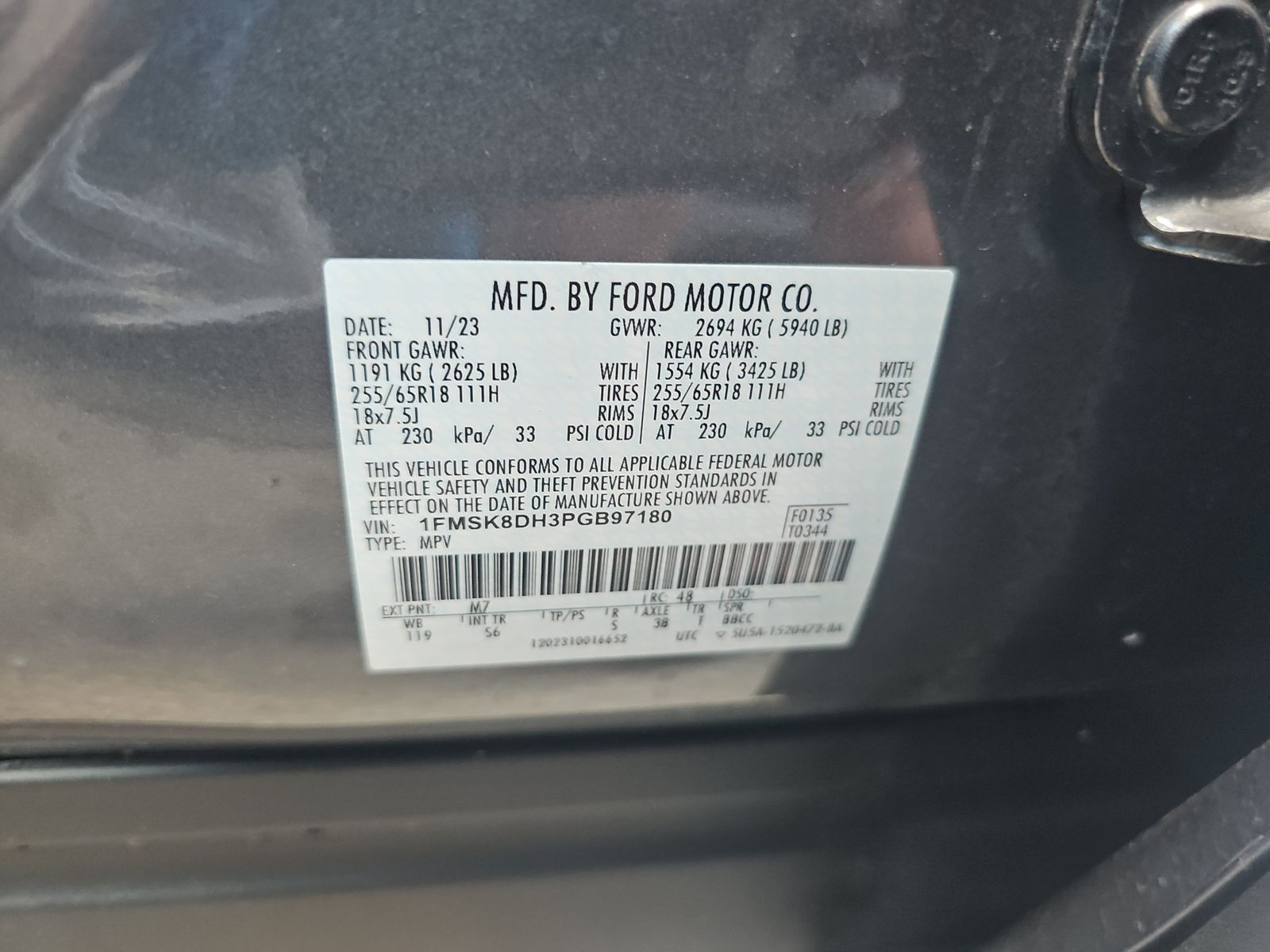 2023 Ford Explorer XLT AWD