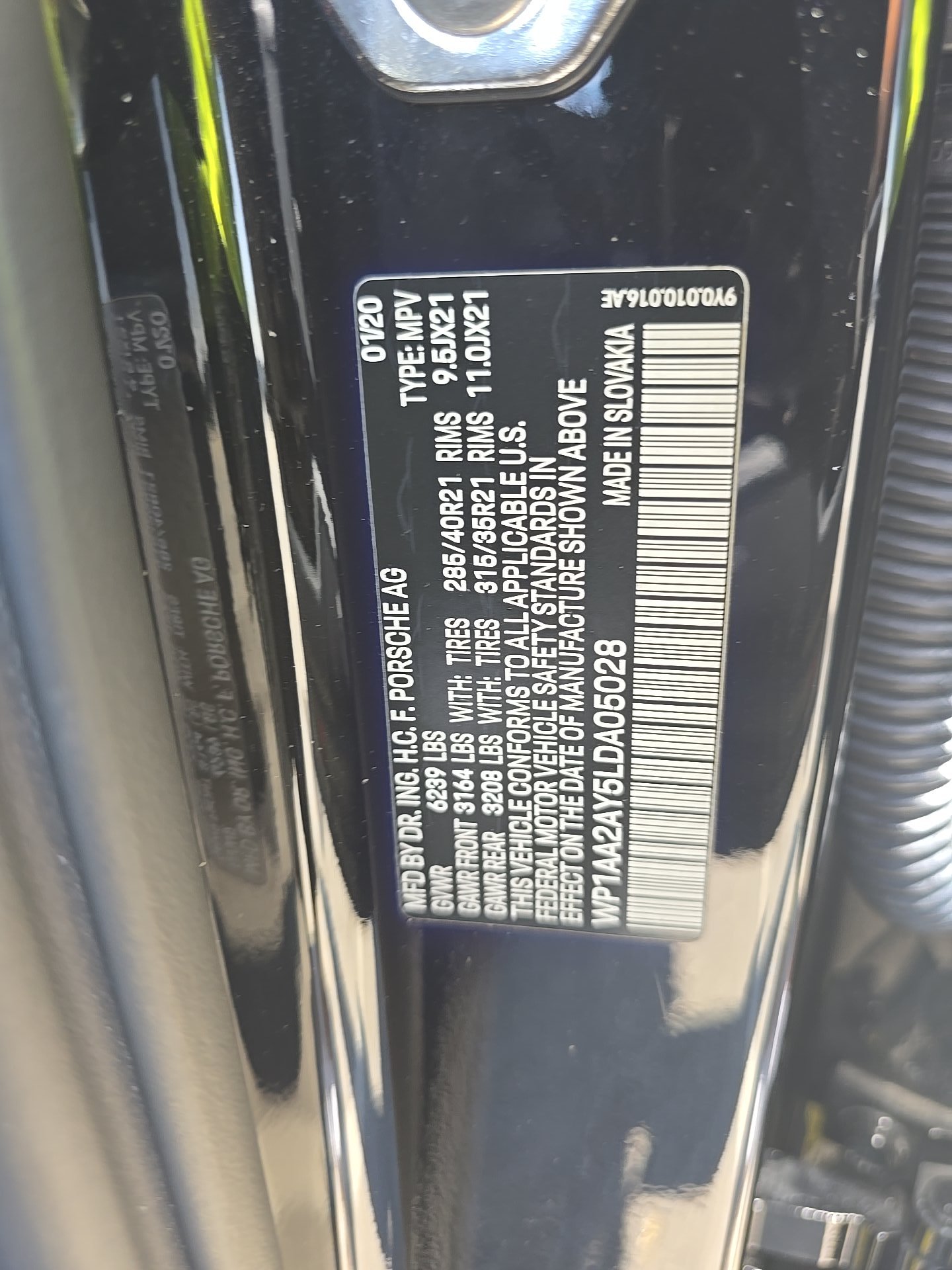 2020 Porsche Cayenne Base AWD