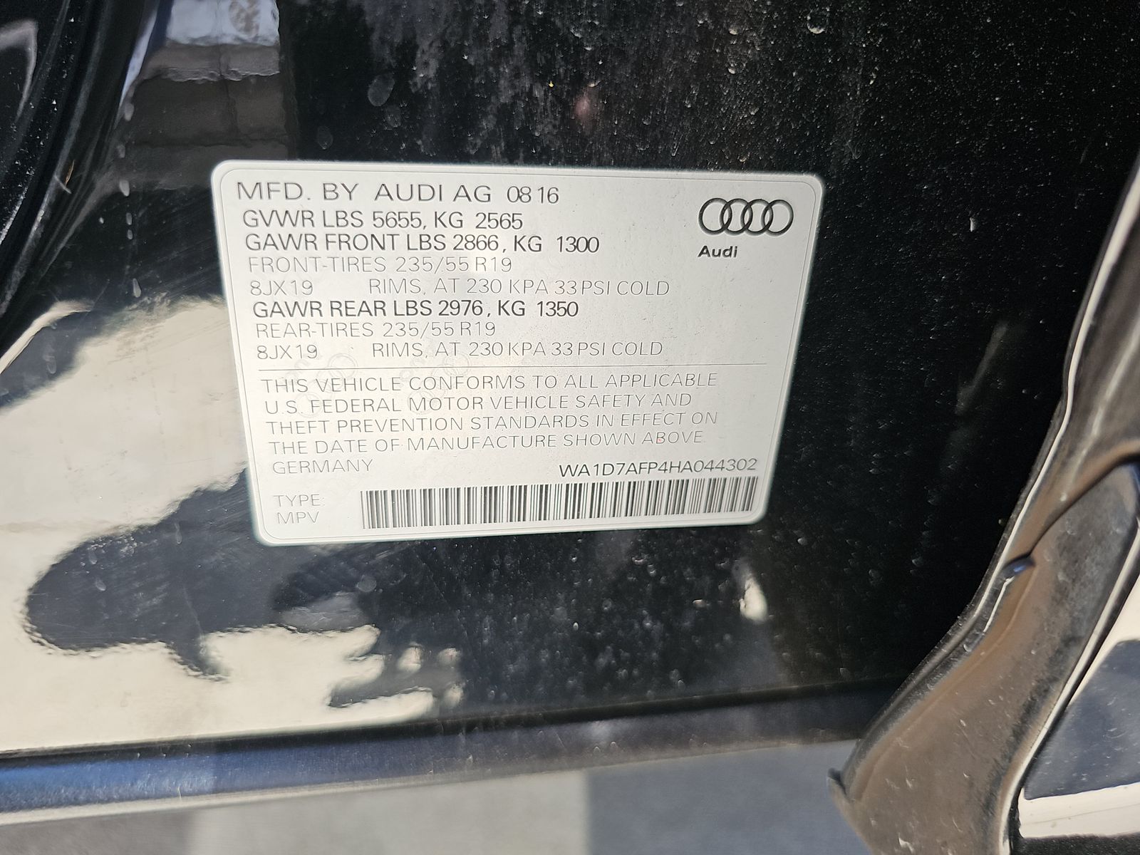 2017 Audi Q5 3.0T Premium Plus AWD