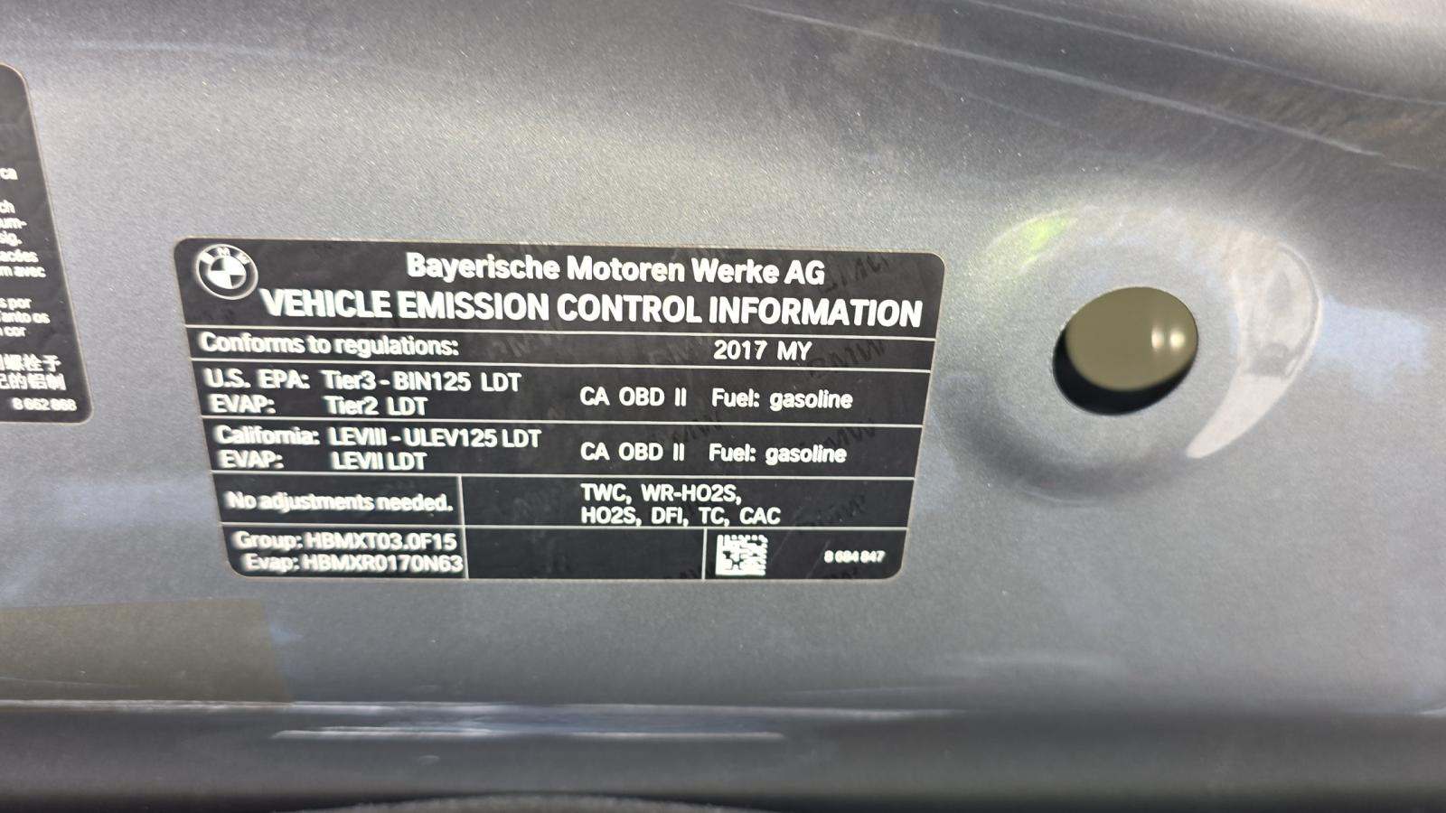 2017 BMW X5 sDrive35i RWD