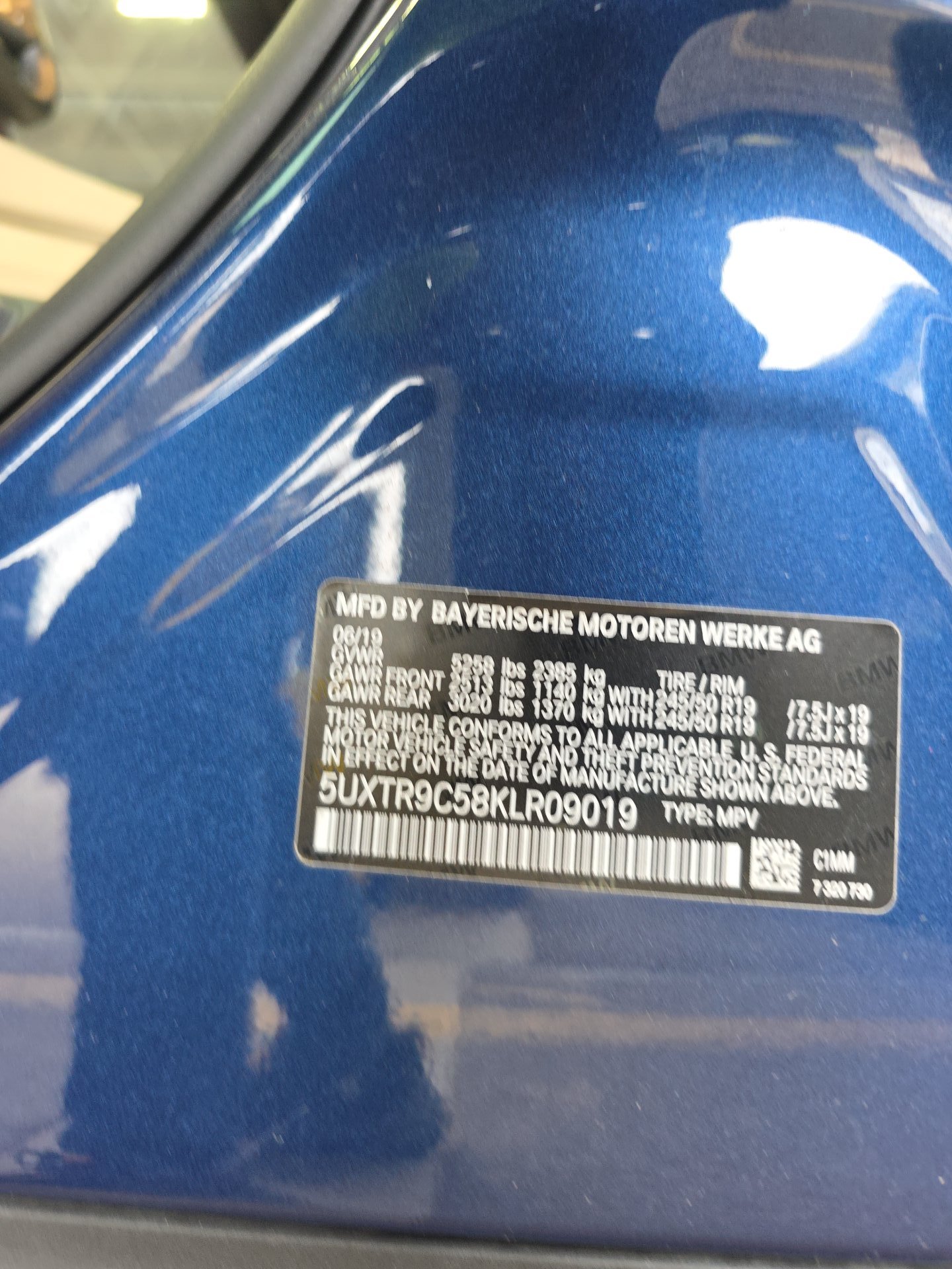 2019 BMW X3 xDrive30i AWD