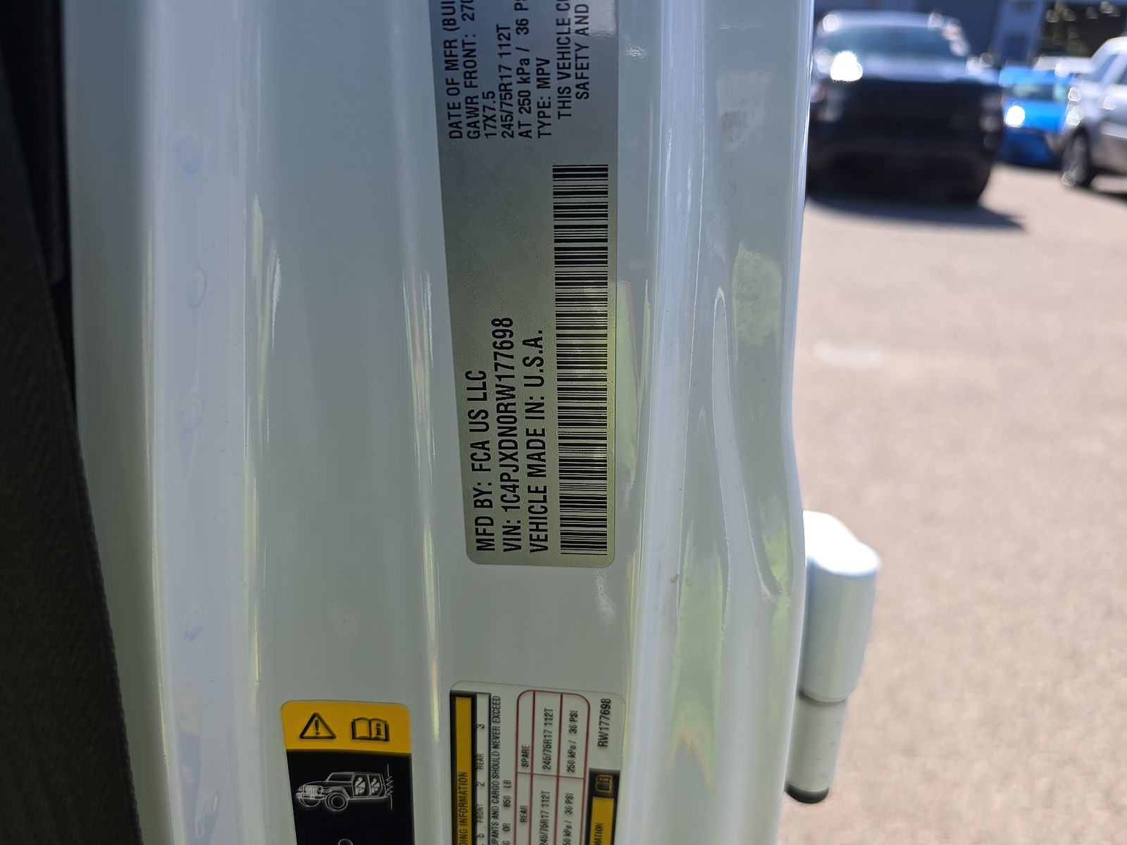 2024 Jeep Wrangler Sport S AWD