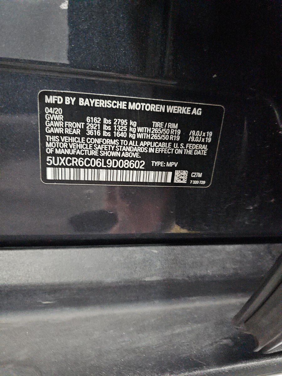 2020 BMW X5 xDrive40i AWD