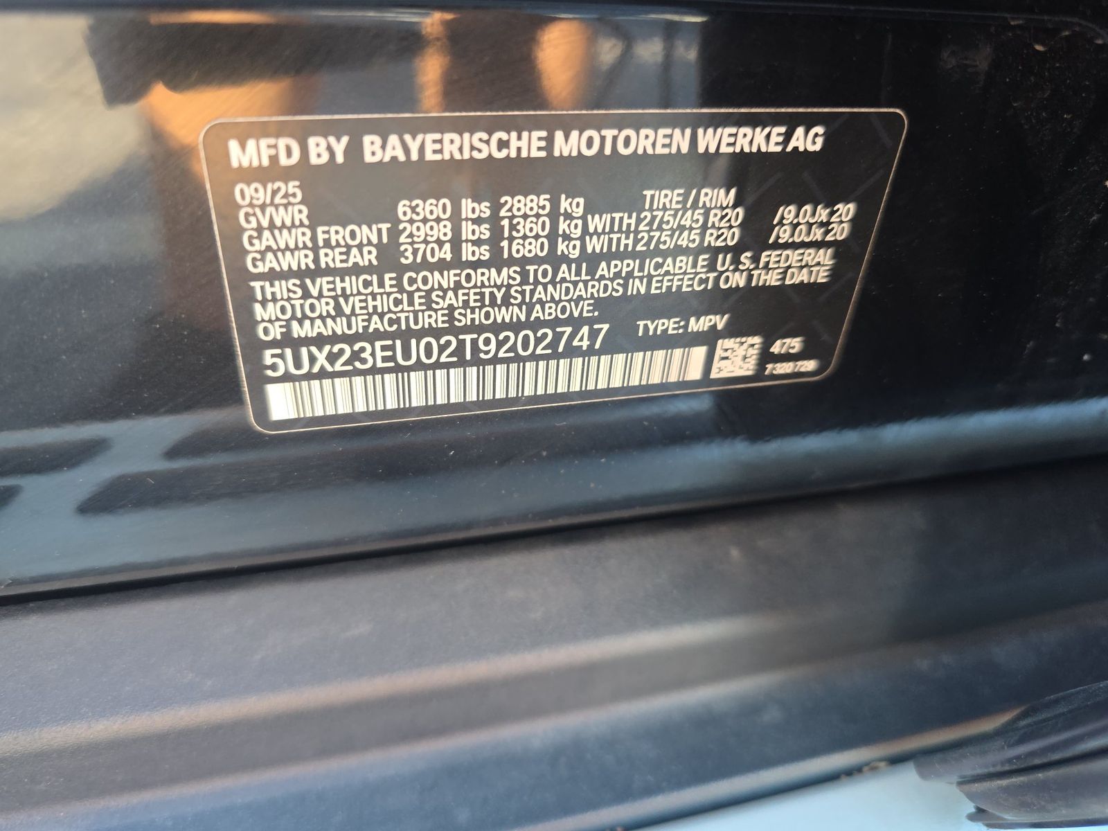 2026 BMW X5 xDrive40i AWD