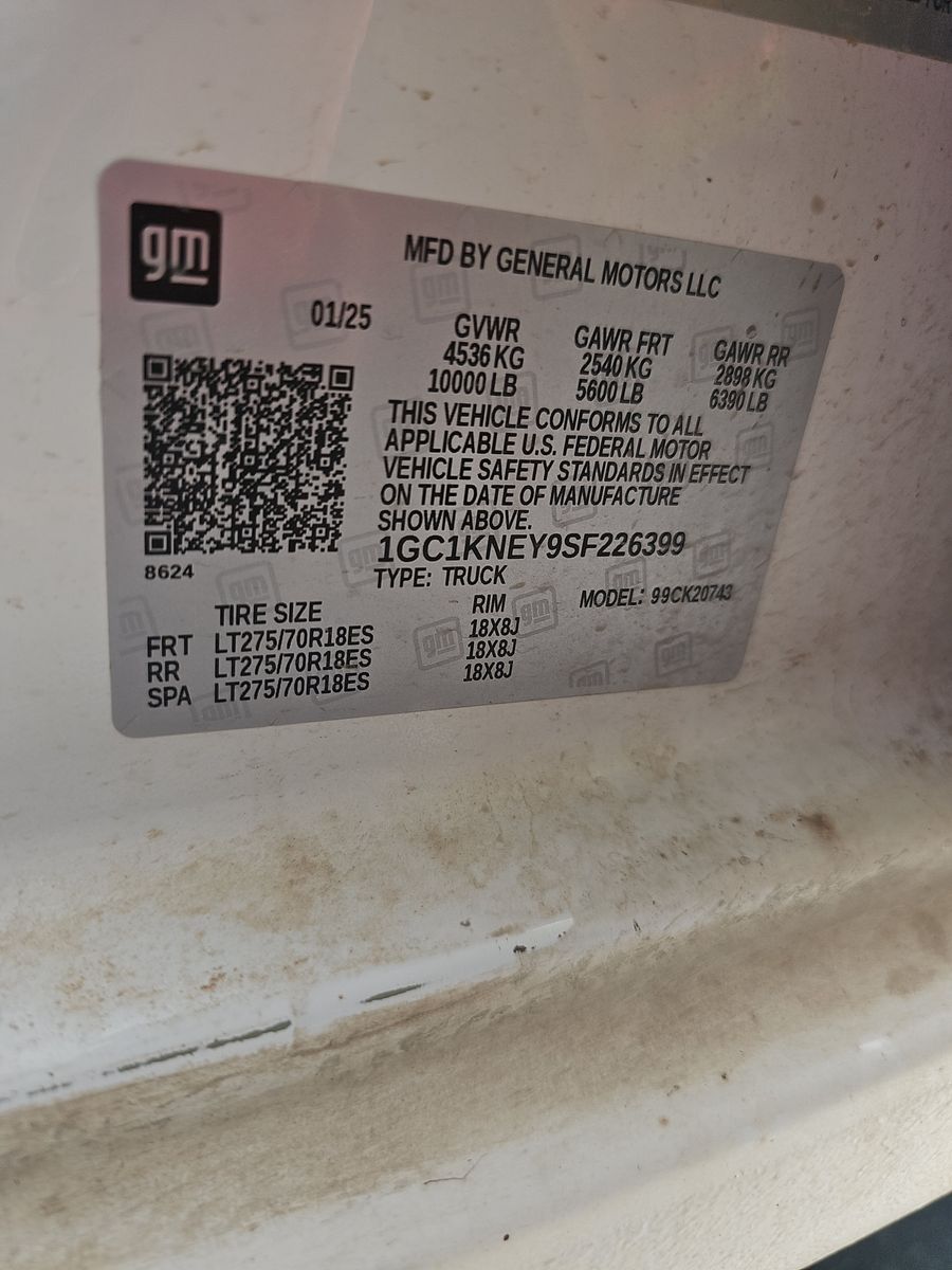2025 Chevrolet Silverado 2500HD LT AWD
