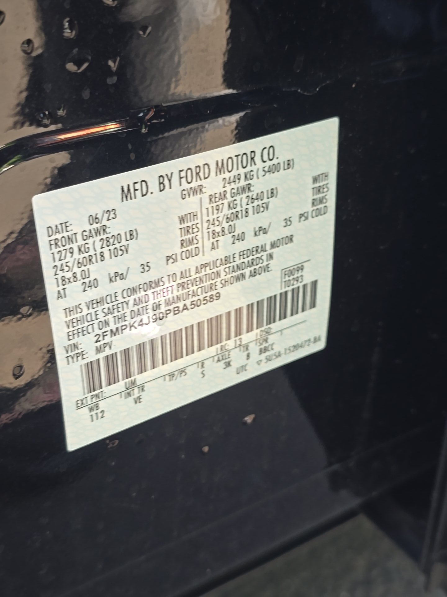 2023 Ford Edge SEL AWD