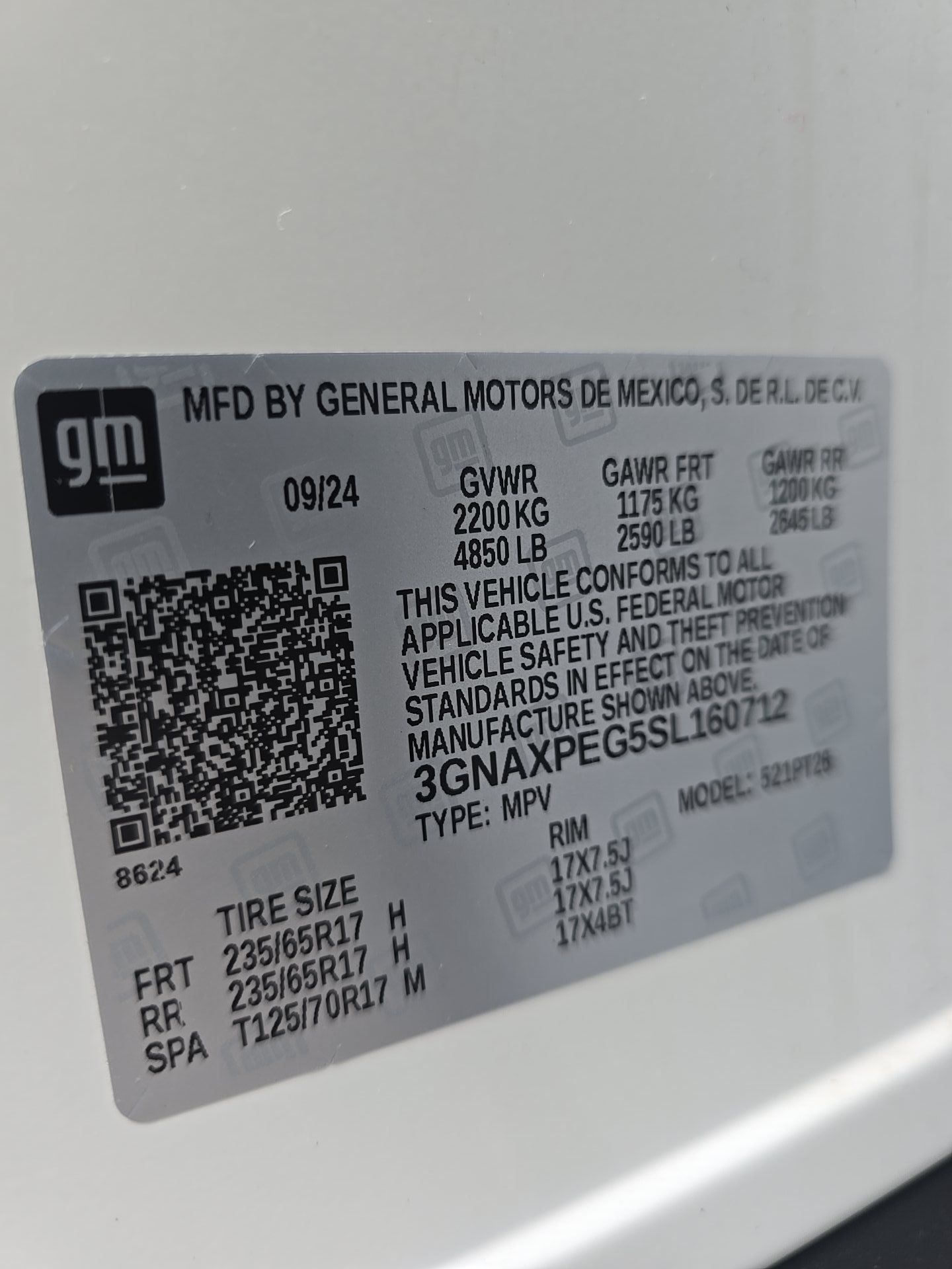 2025 Chevrolet Equinox LT AWD