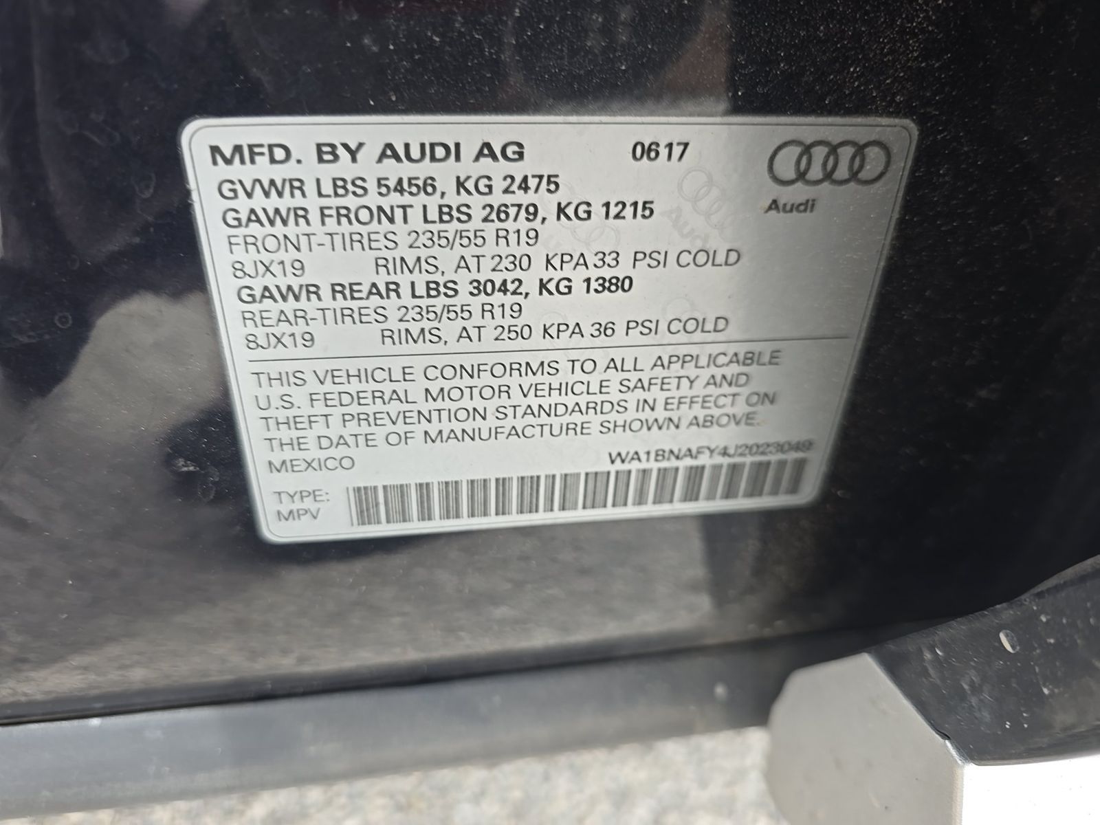 2018 Audi Q5 Premium Plus AWD