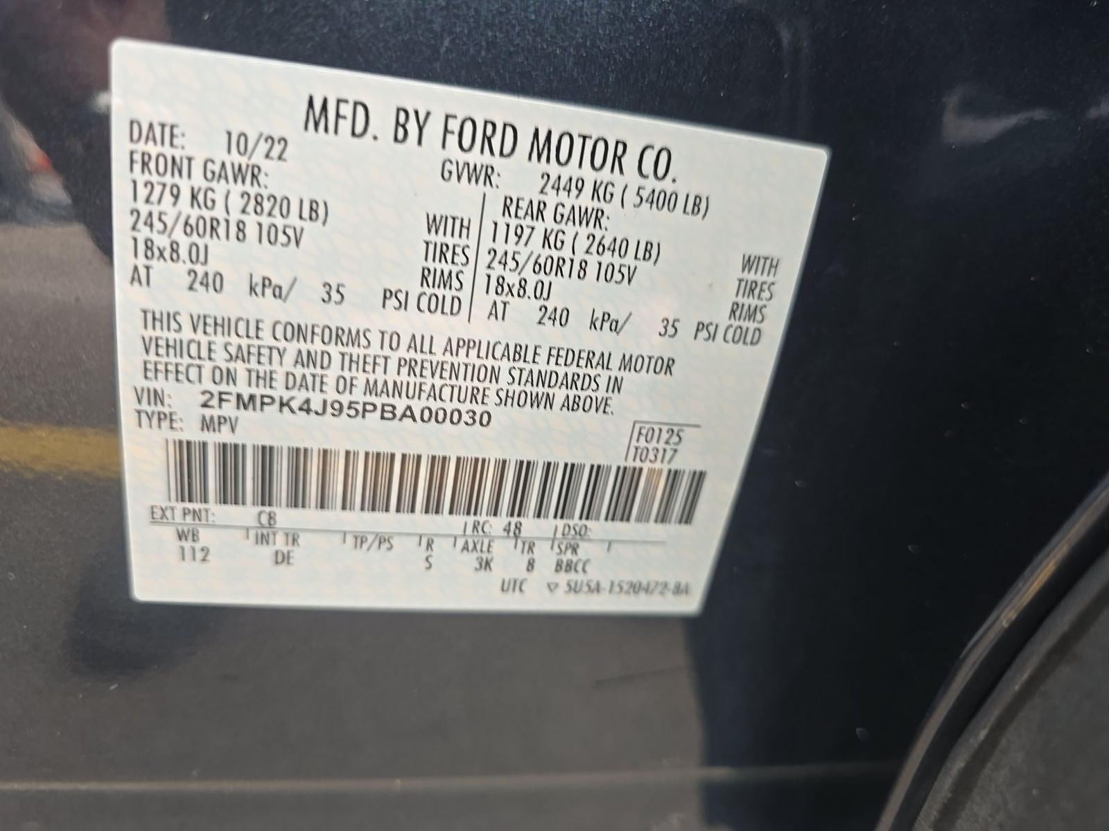 2023 Ford Edge SEL AWD