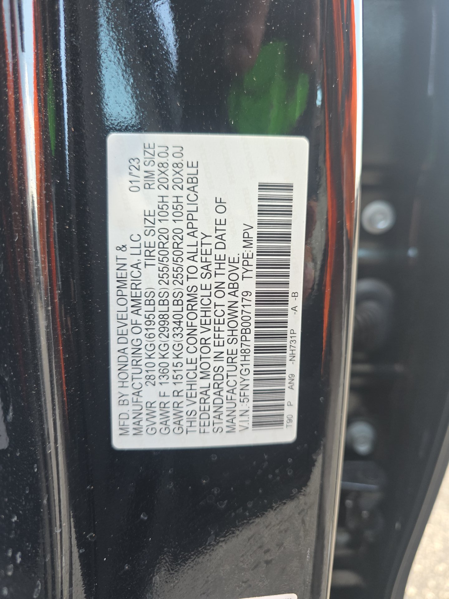 2023 Honda Pilot Elite AWD