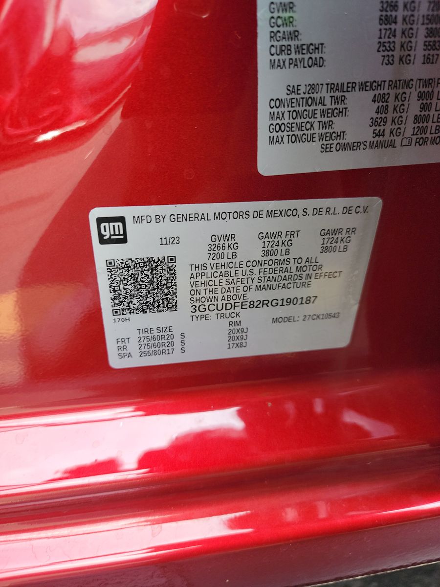 2024 Chevrolet Silverado 1500 LT Trail Boss AWD
