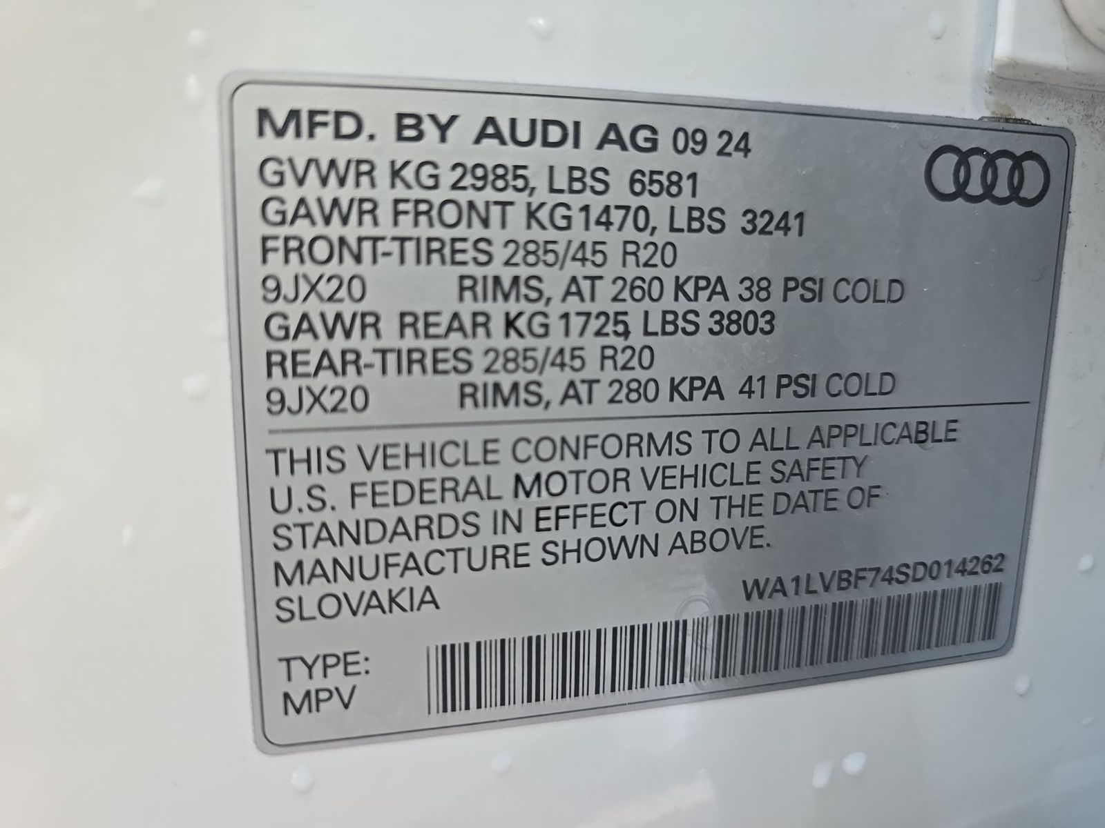 2025 Audi Q7 Premium Plus AWD