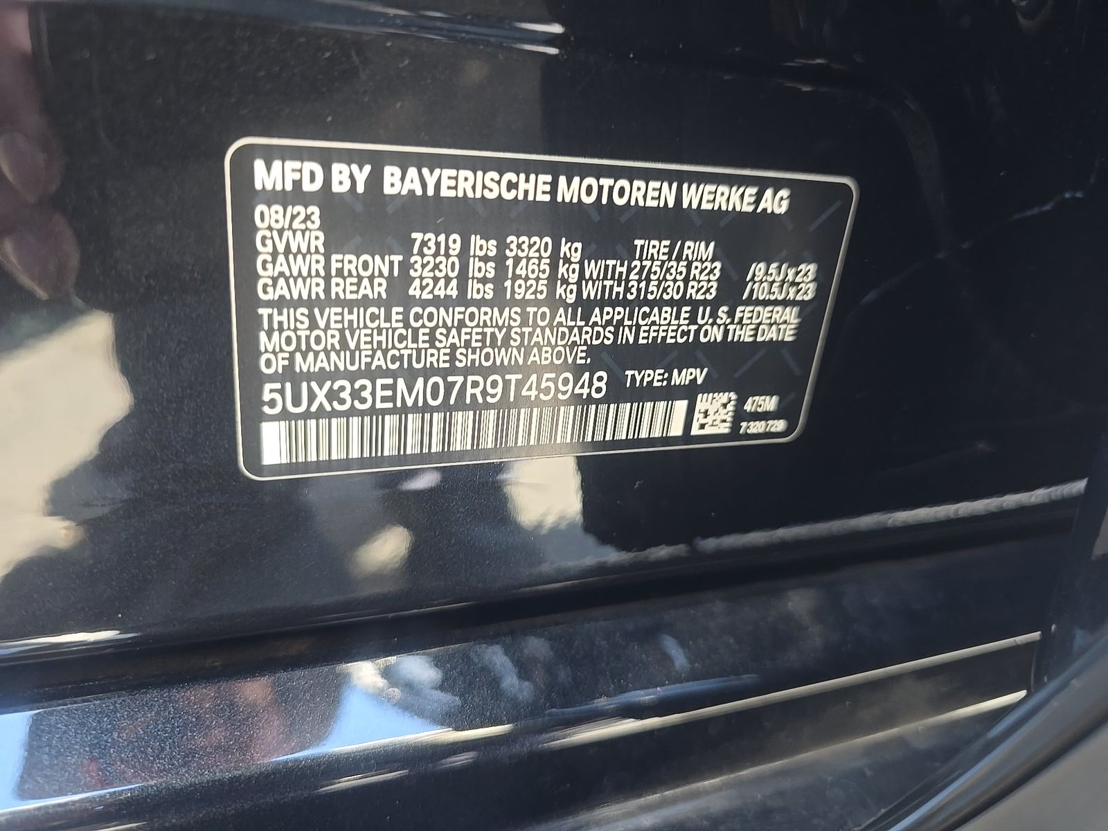 2024 BMW X7 M60i AWD
