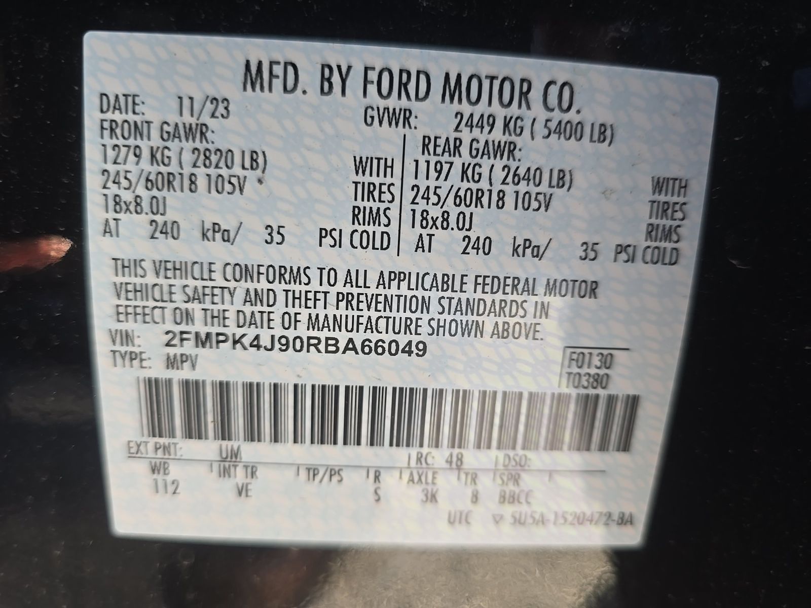 2024 Ford Edge SEL AWD