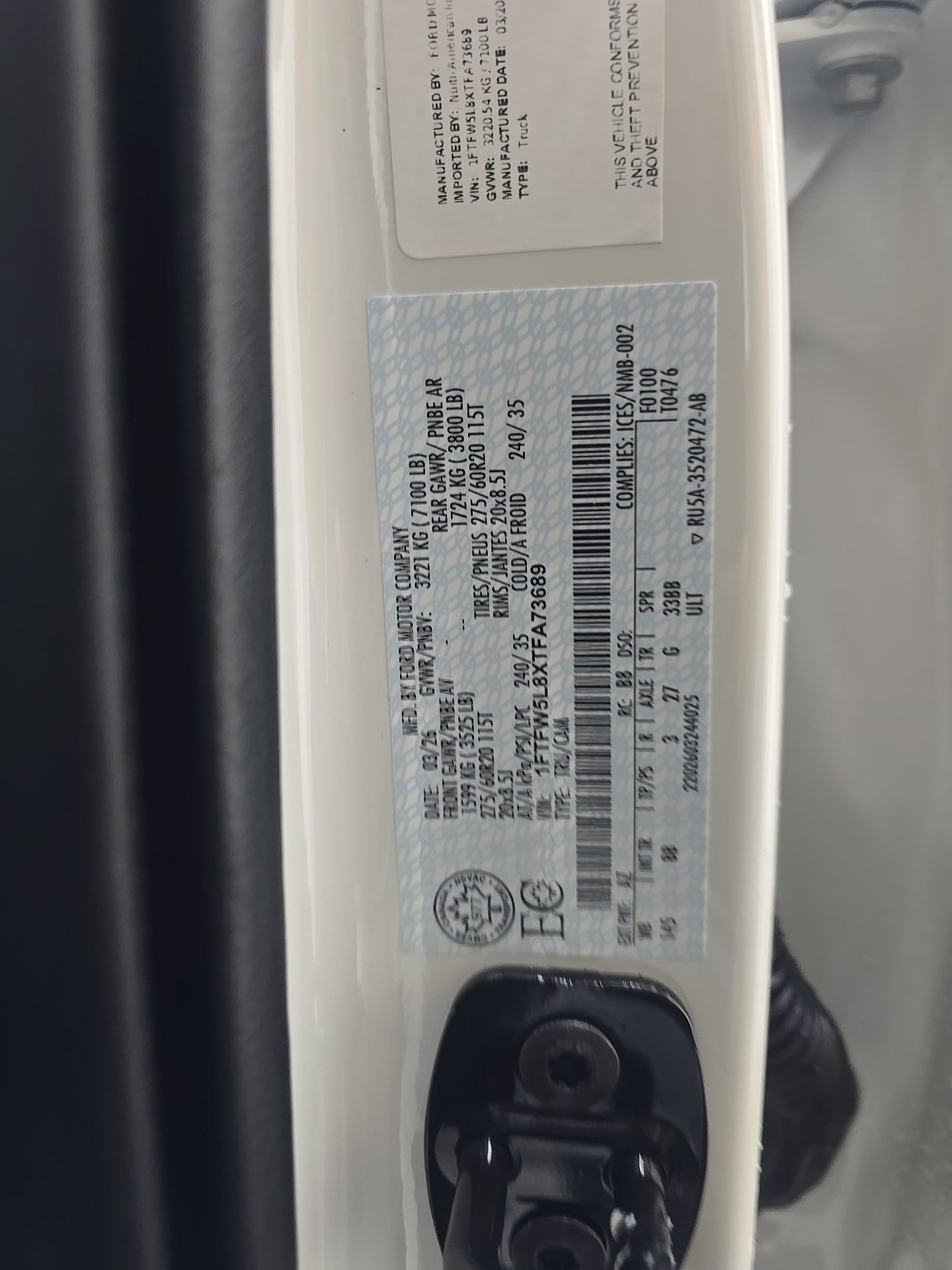 2026 Ford F-150 Hybrid Lariat AWD