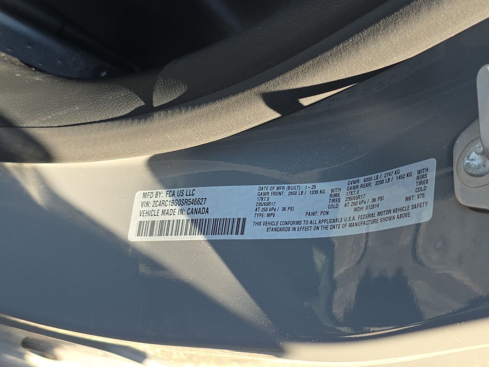 2025 Chrysler Pacifica Select FWD