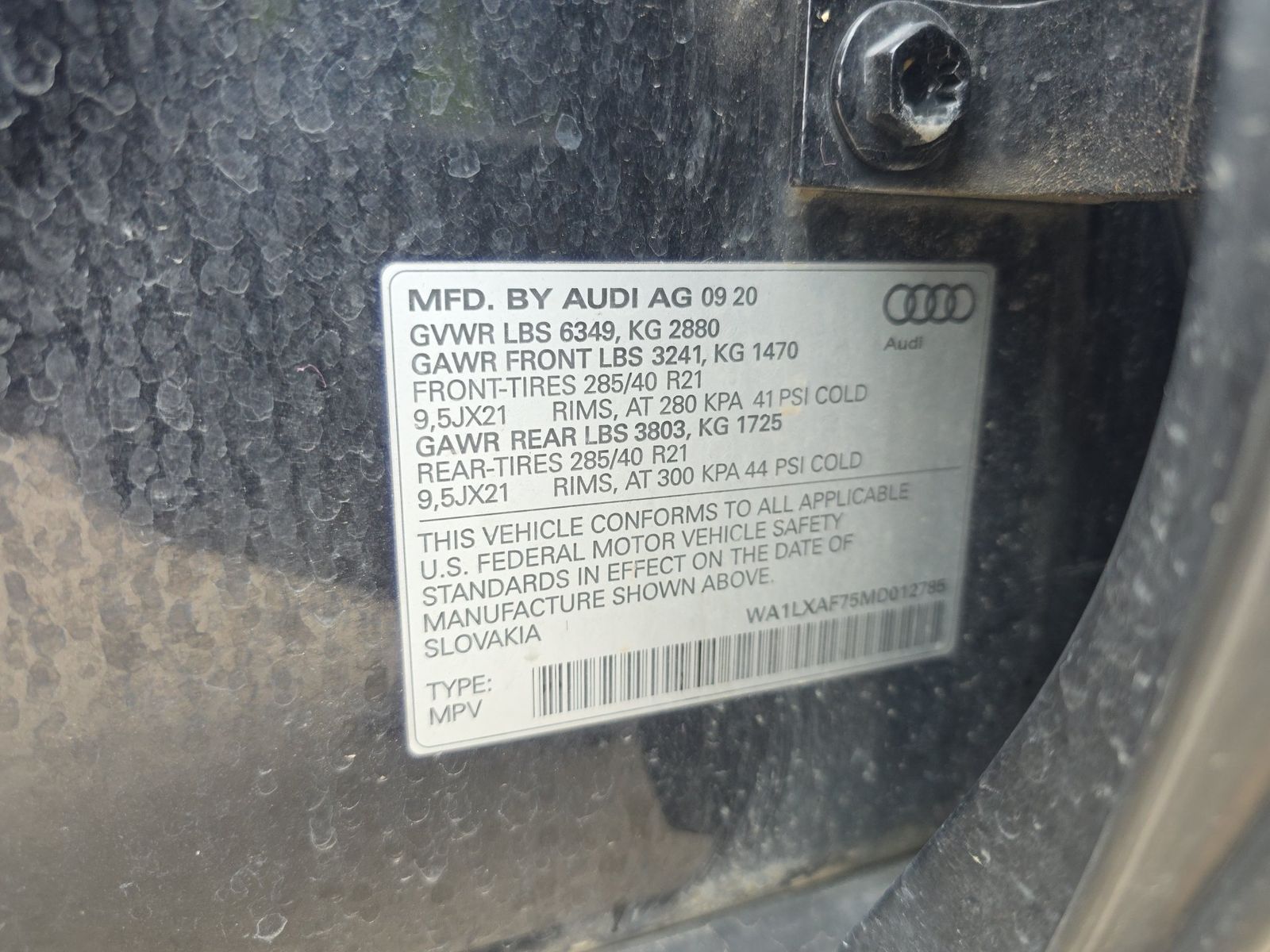 2021 Audi Q7 3.0T Premium Plus AWD