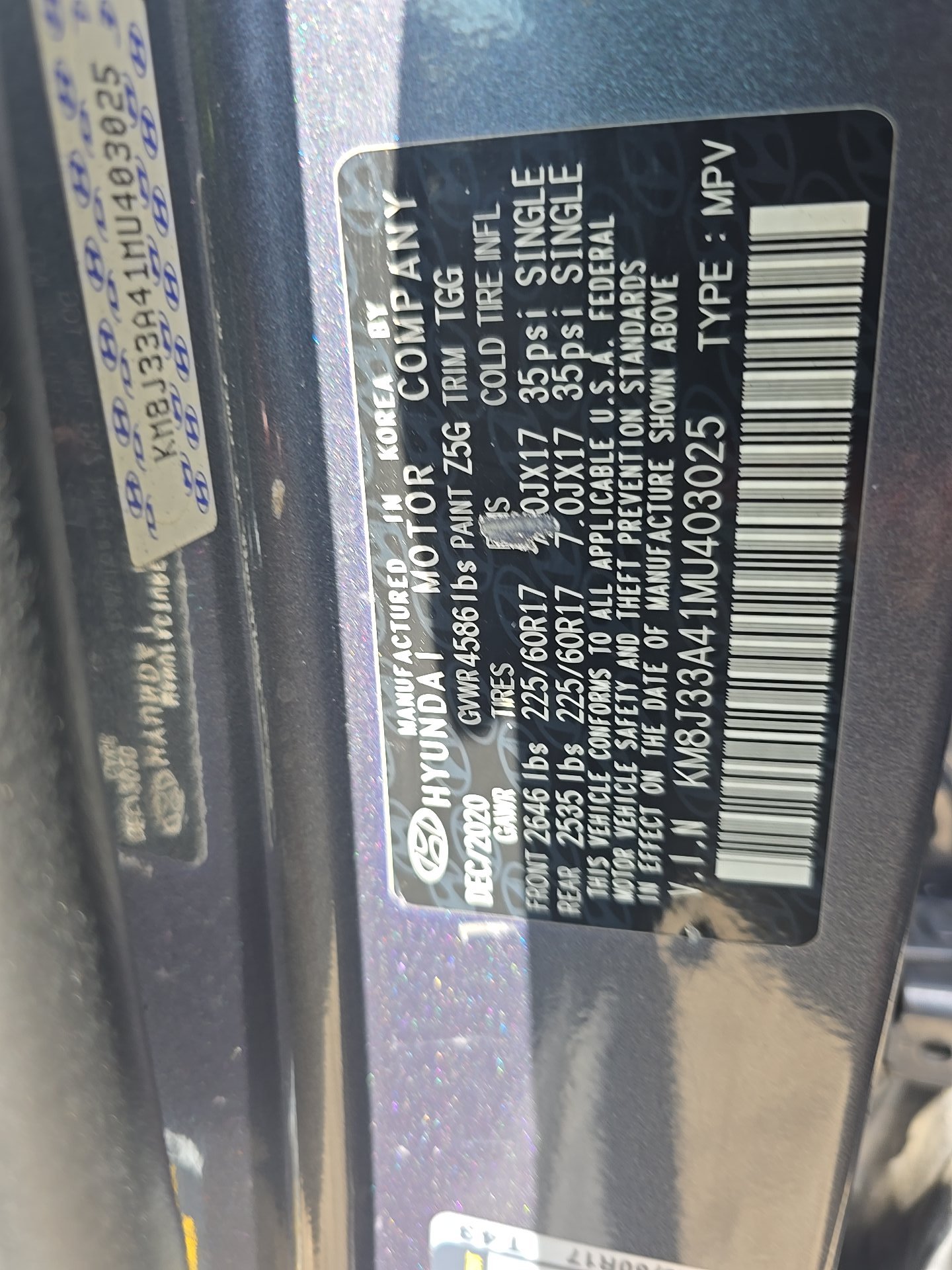 2021 Hyundai Tucson Value FWD