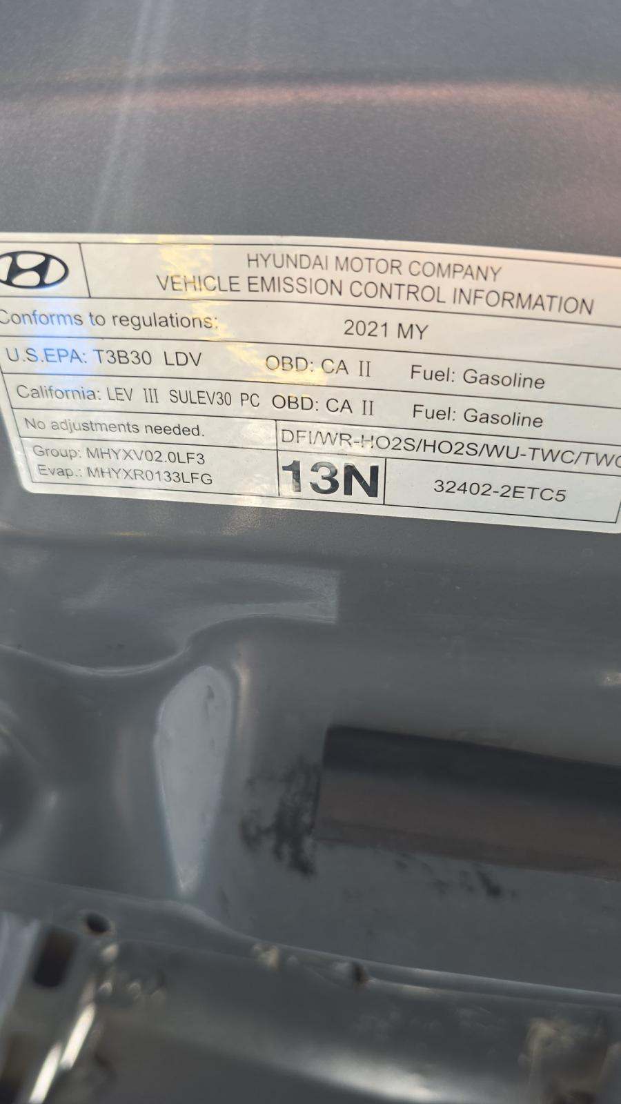 2021 Hyundai Tucson Value FWD