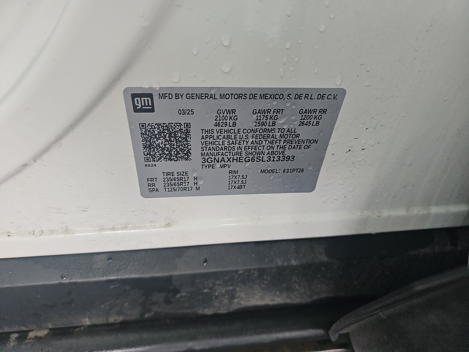 2025 Chevrolet Equinox LT FWD