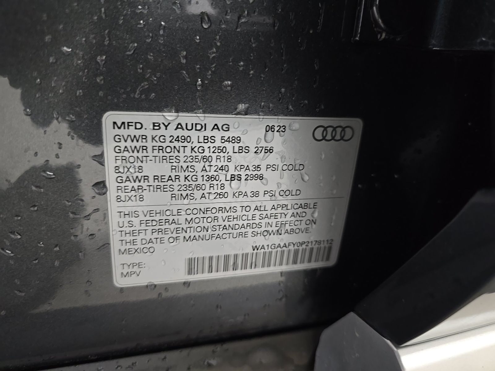 2023 Audi Q5 S line Premium AWD