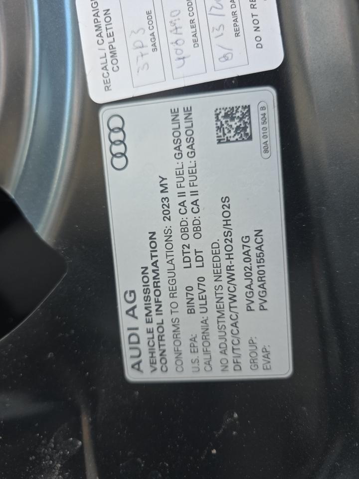 2023 Audi Q5 S line Premium Plus AWD