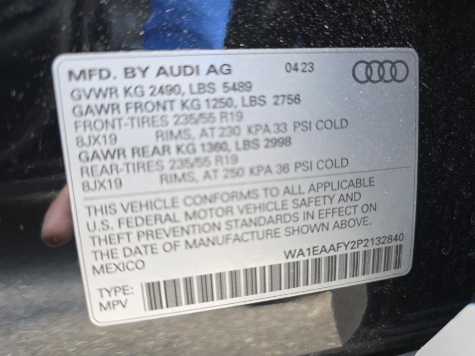 2023 Audi Q5 S line Premium Plus AWD