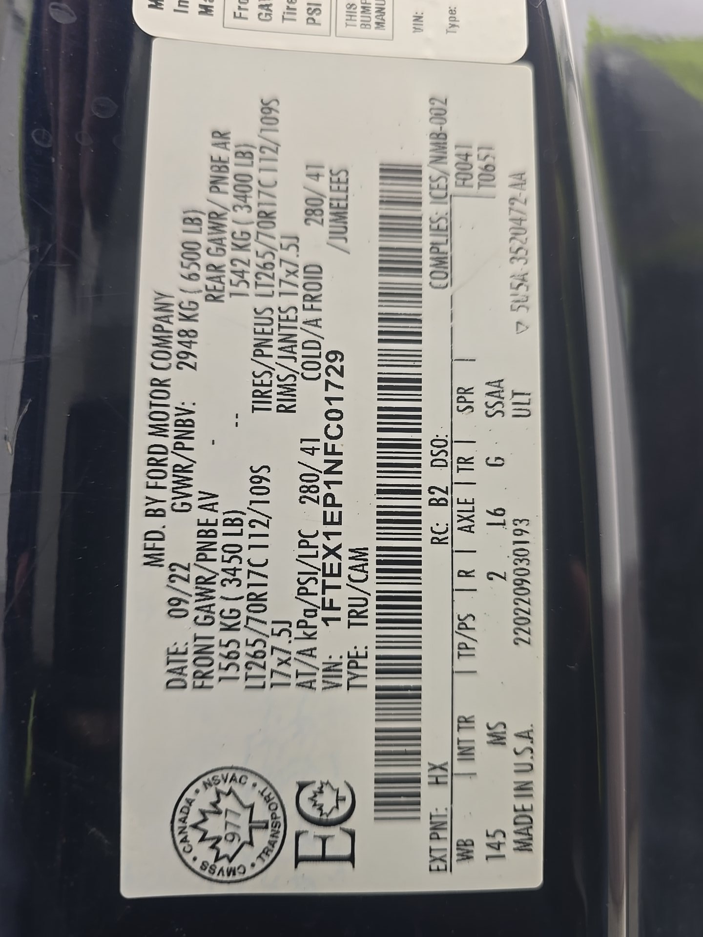 2022 Ford F-150 XLT AWD
