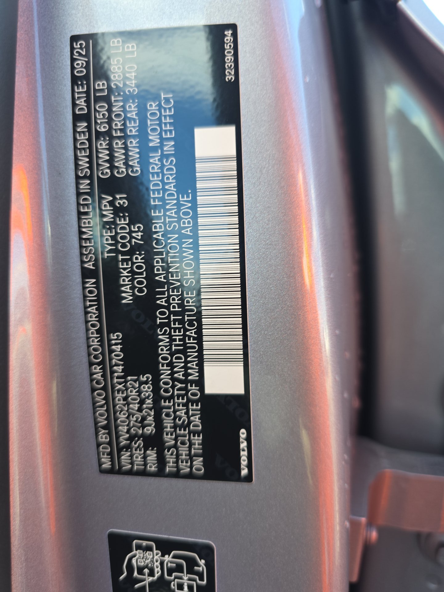 2026 Volvo XC90 B6 Plus FWD