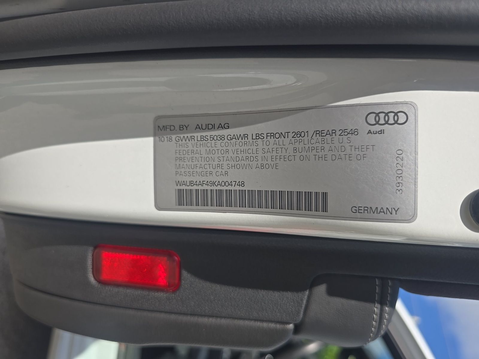 2019 Audi S4 Premium Plus AWD